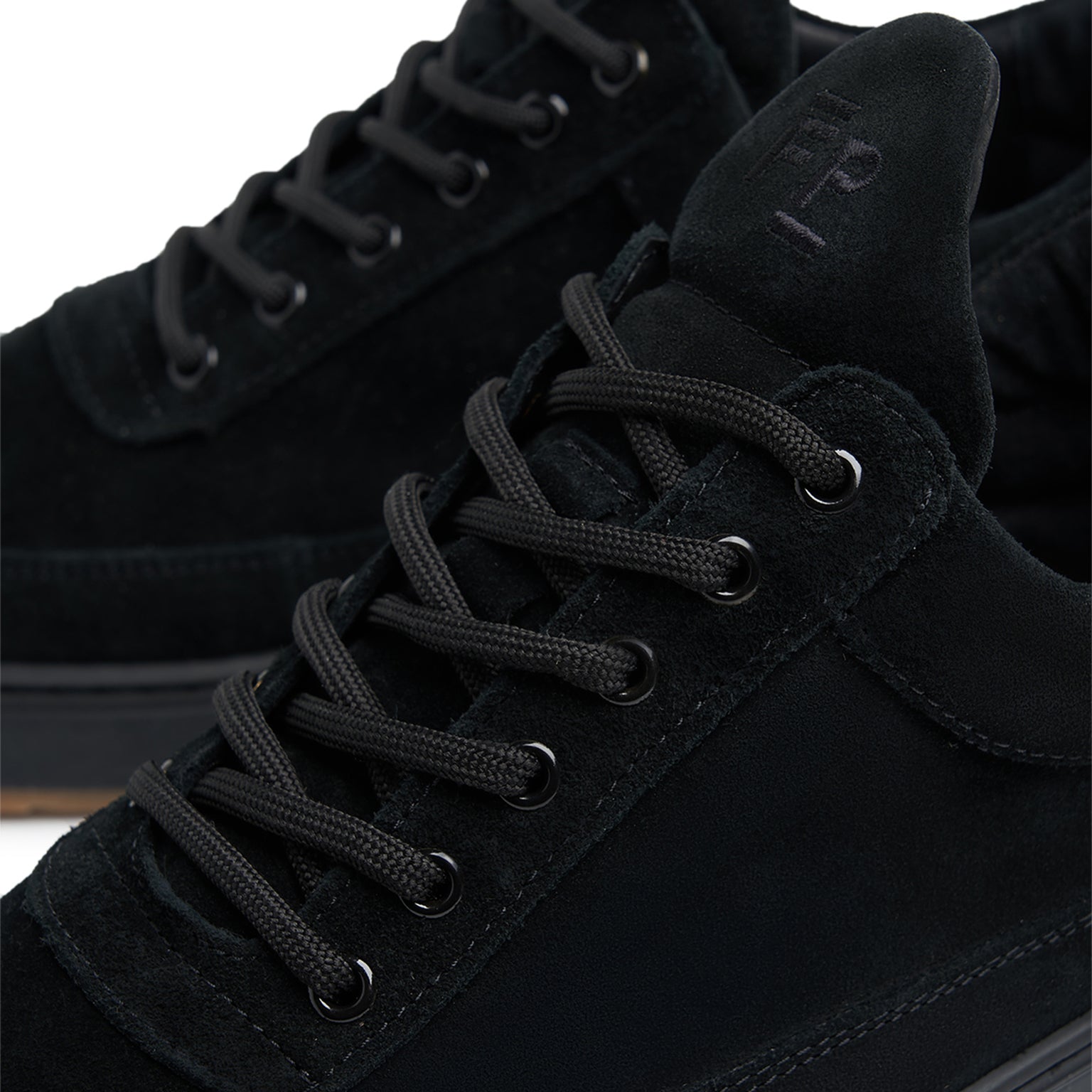 LOW TOP RIPPLE SUEDE BLACK