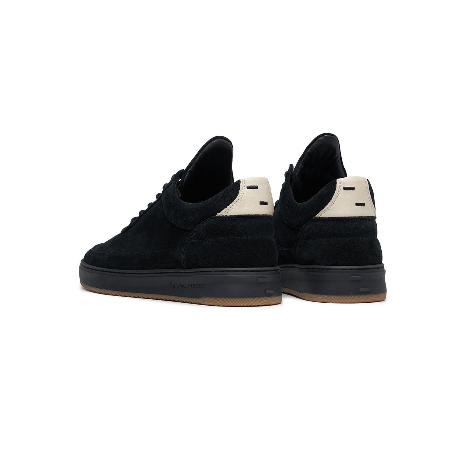LOW TOP RIPPLE SUEDE BLACK