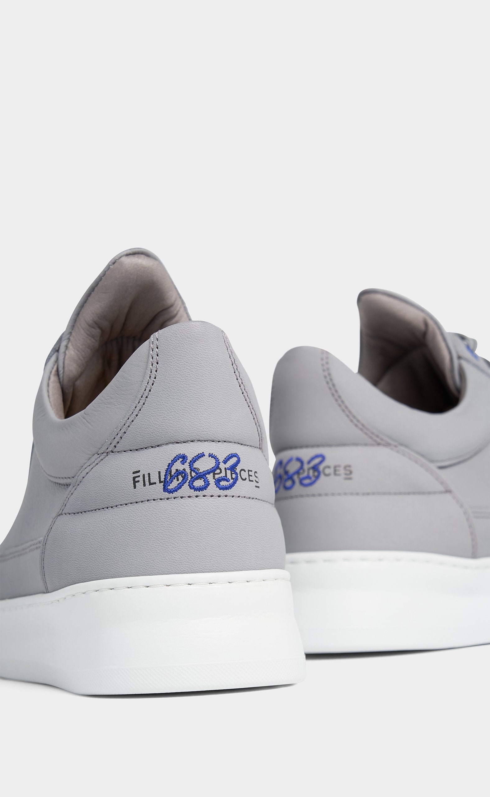 Low Top Plain 683 Organic Grey