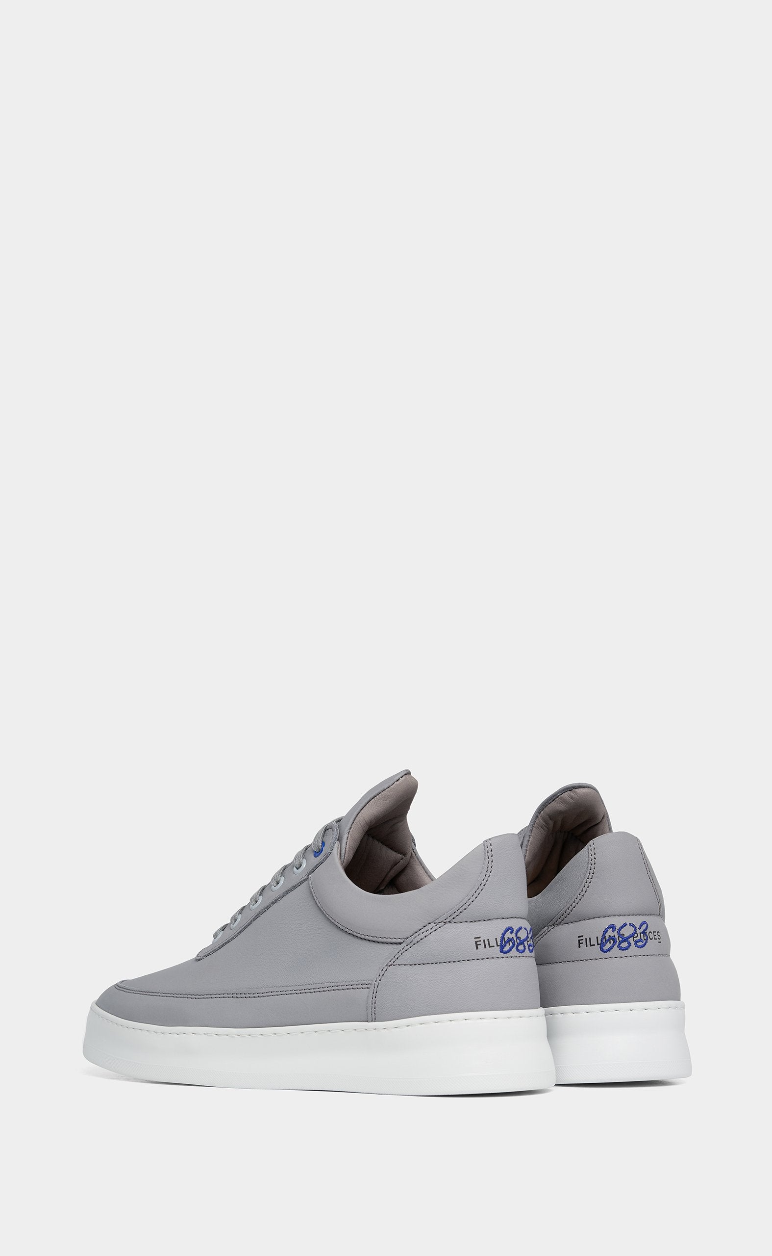 Low Top Plain 683 Organic Grey
