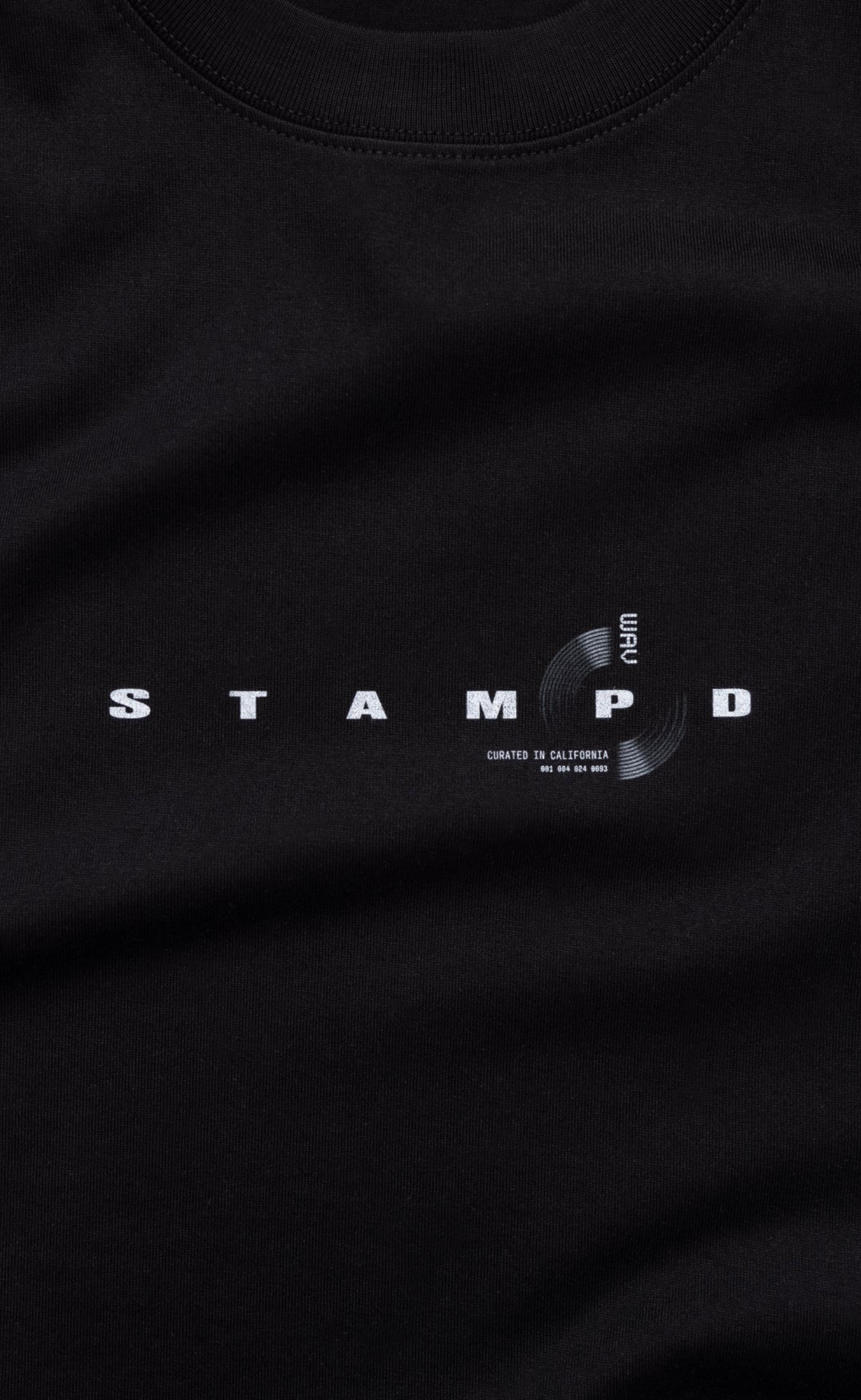 STAMPD SOUND SYSTEM RELAXED BLACK T-SHIRT