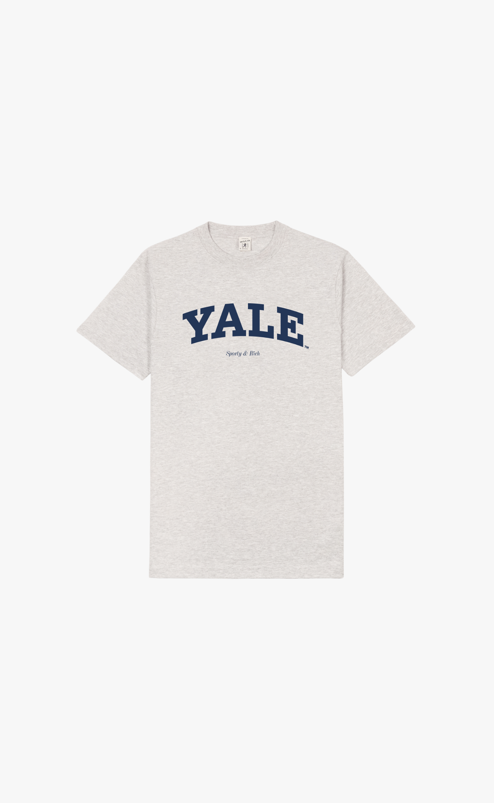 YALE CLASSIC HEATHER GRAY T-SHIRT