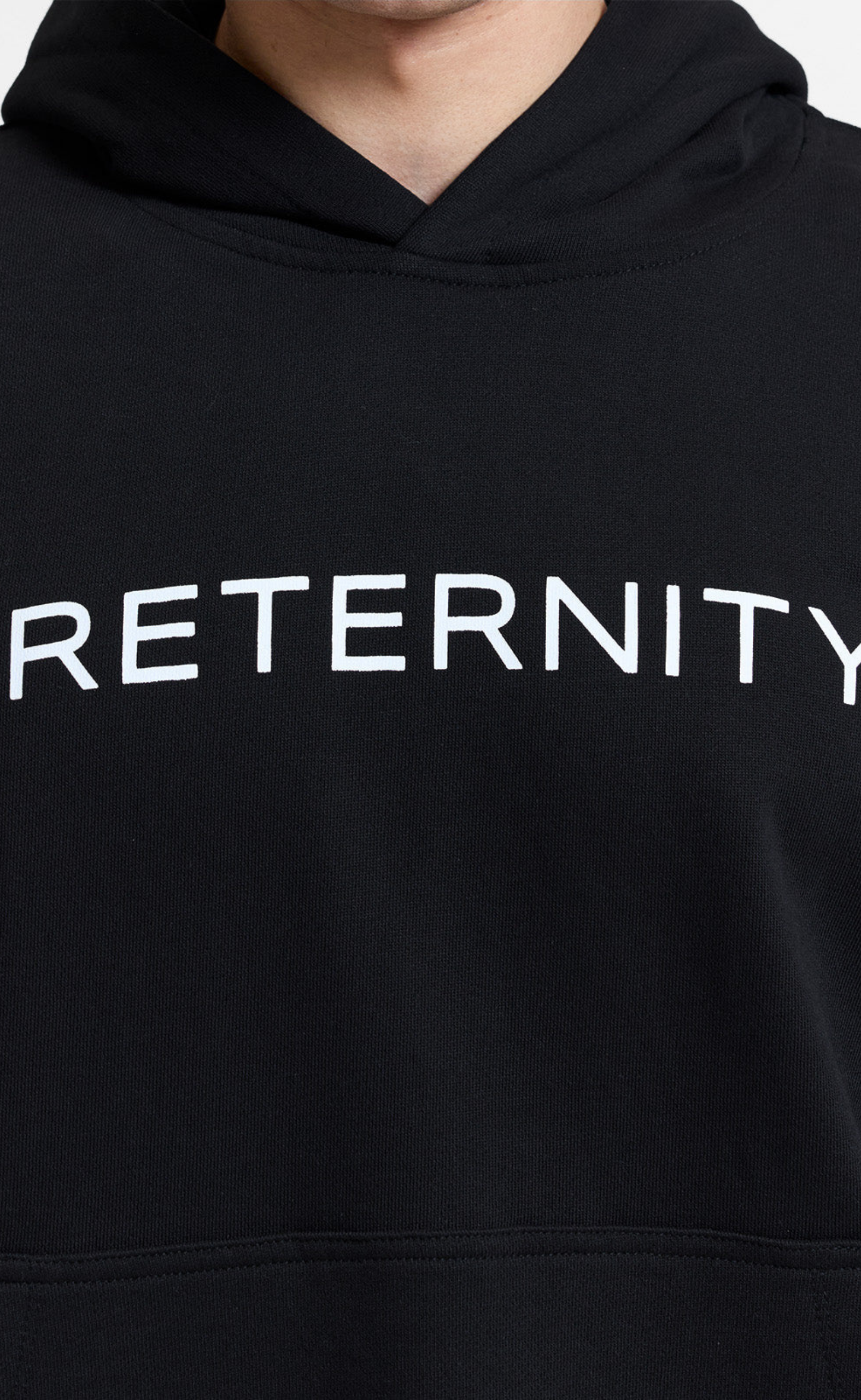 LOGO BLACK HOODIE