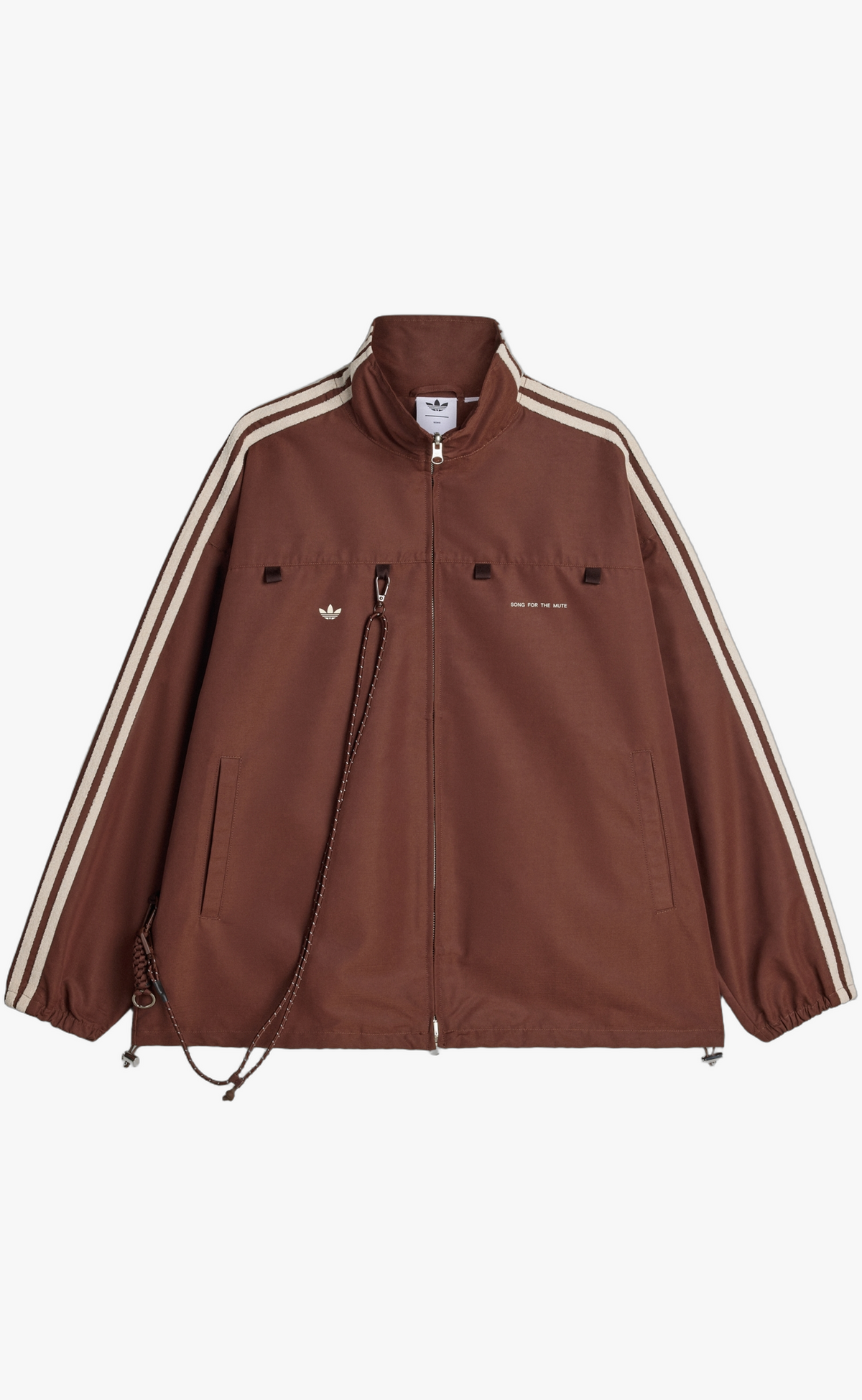SONG FOR THE MUTE 007 TRACK TOP BROWN JACKET
