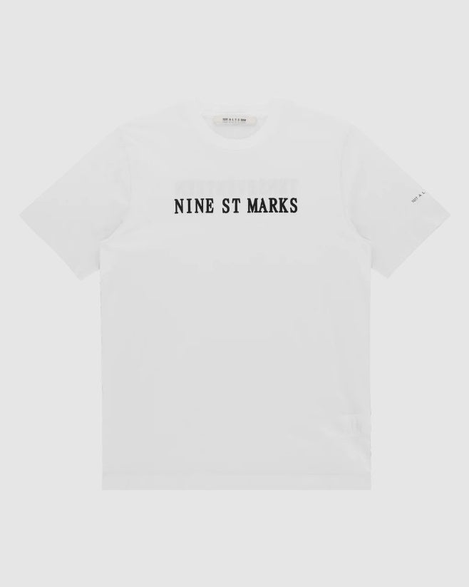 9SM GRAPHIC WHITE T-SHIRT