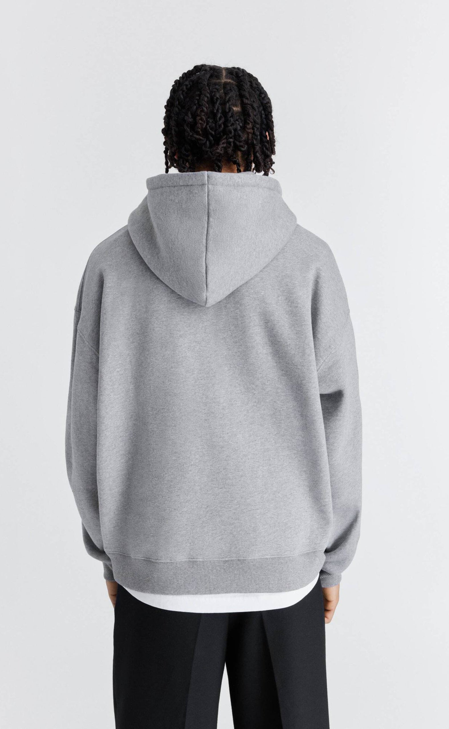 CHATEAU AXEL GREY MELANGE HOODIE