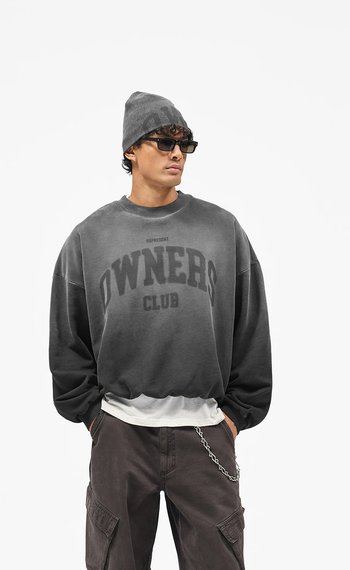 OWNERS VINTAGE BLACK CREWNECK
