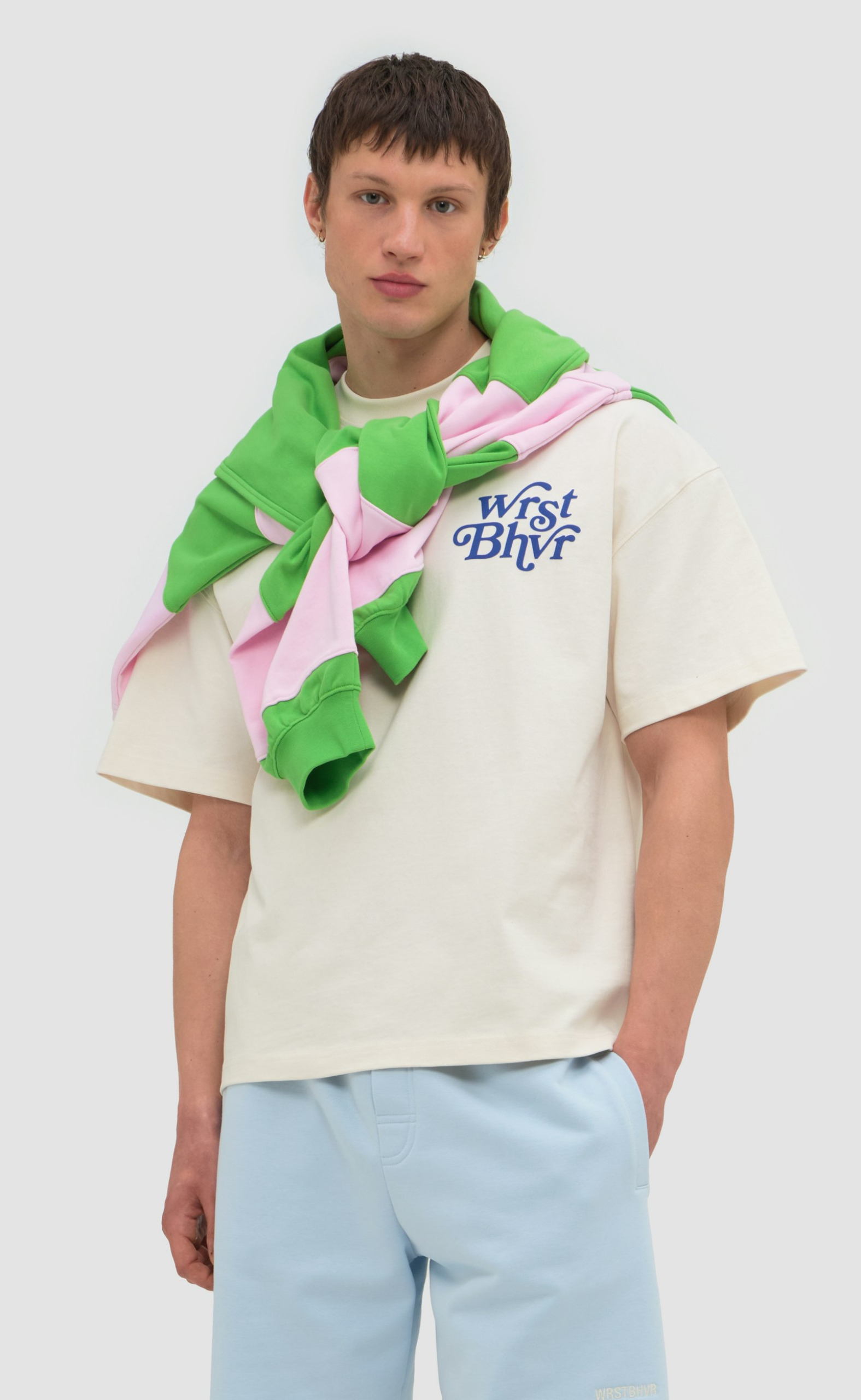 REEN V2 GARDENIA BLUE T-SHIRT