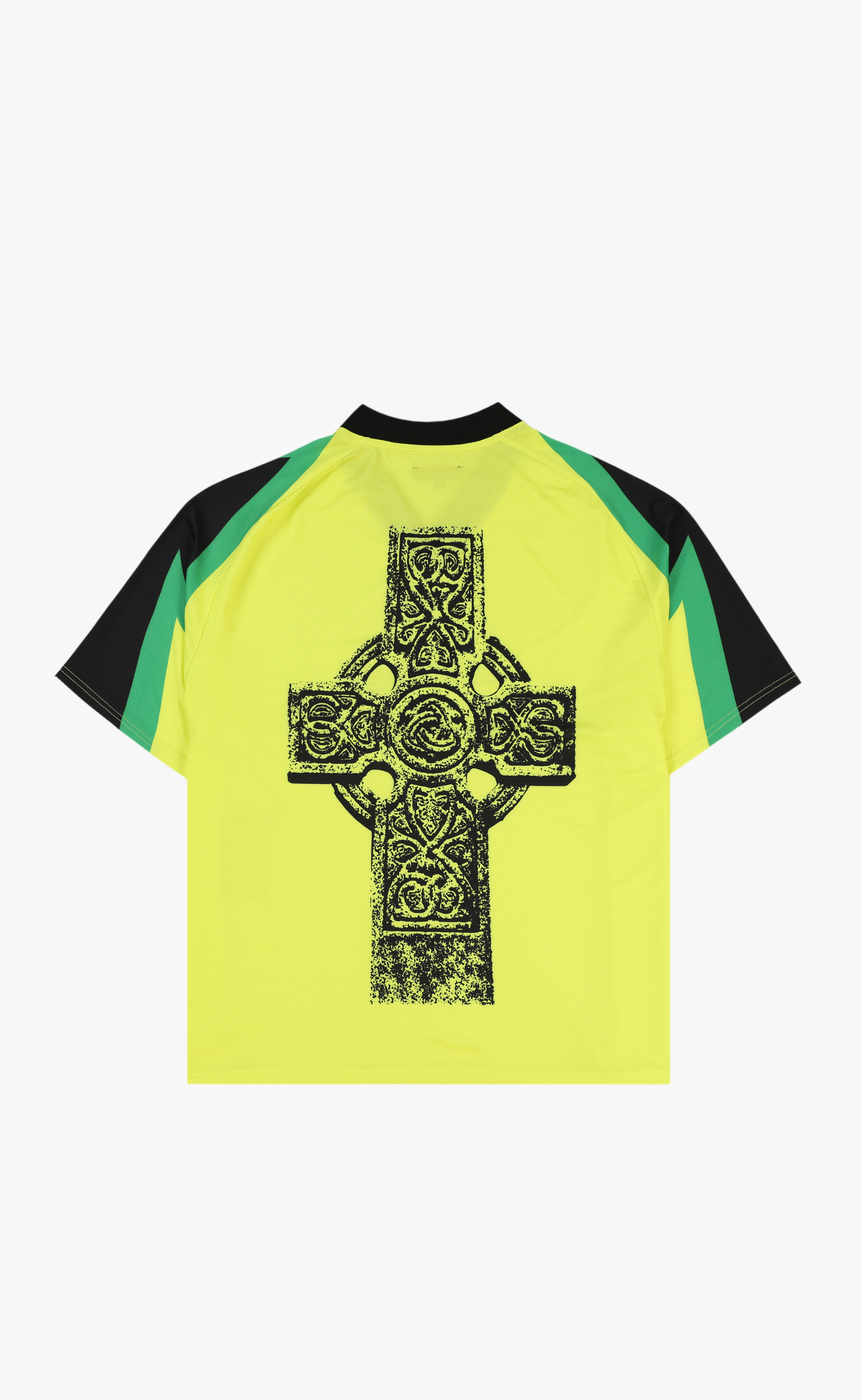 MIND SOCCER JERSEY LIME T-SHIRT