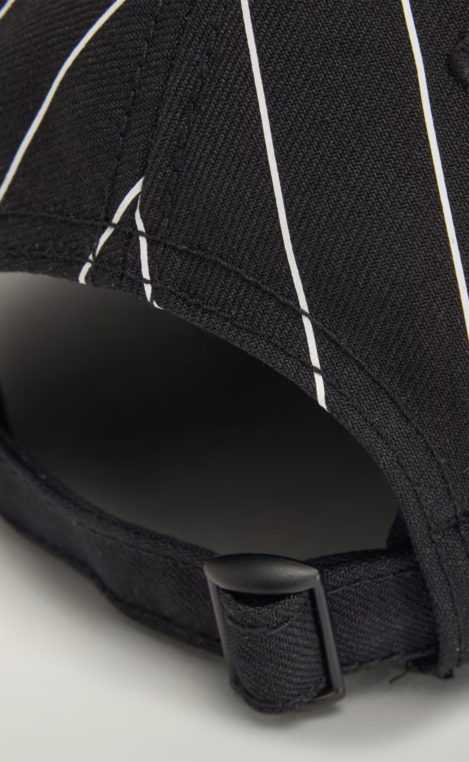 Y-3 PINSTRIPE BLACK HAT