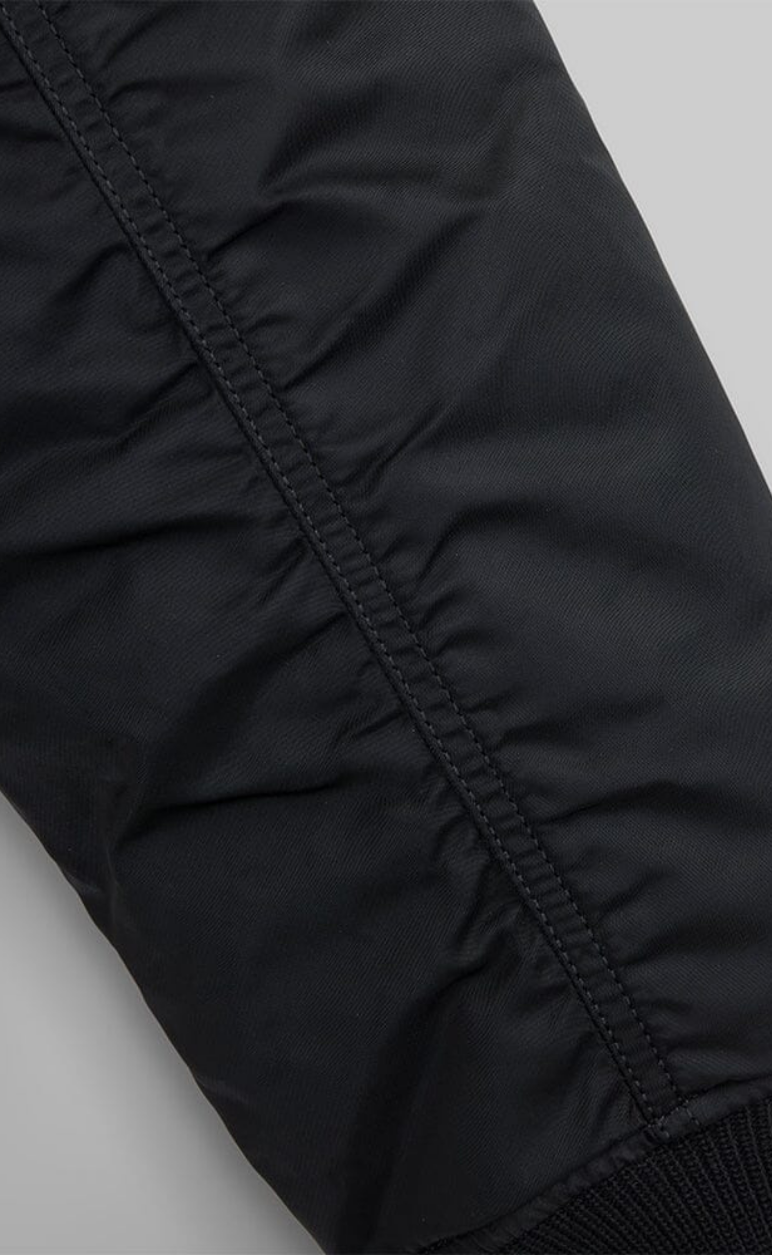 MA-1 BOMBER BLACK JACKET