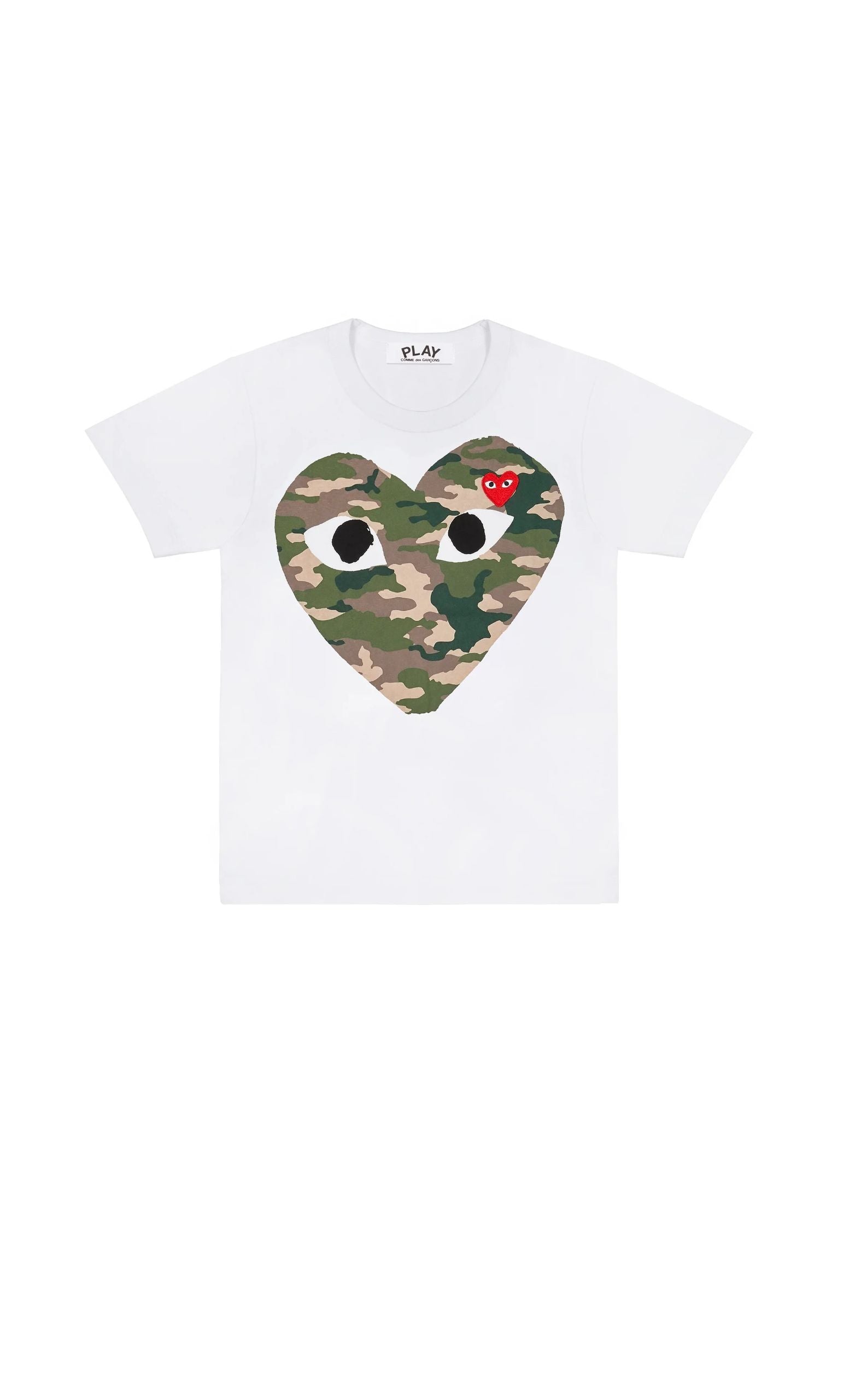 WHITE PLAY CAMOUFLAGE T-SHIRT