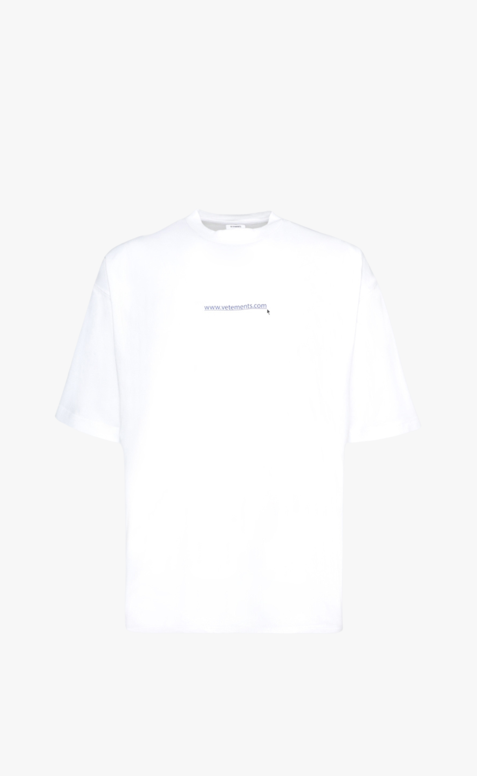 WEBSITE LOGO WHITE T-SHIRT