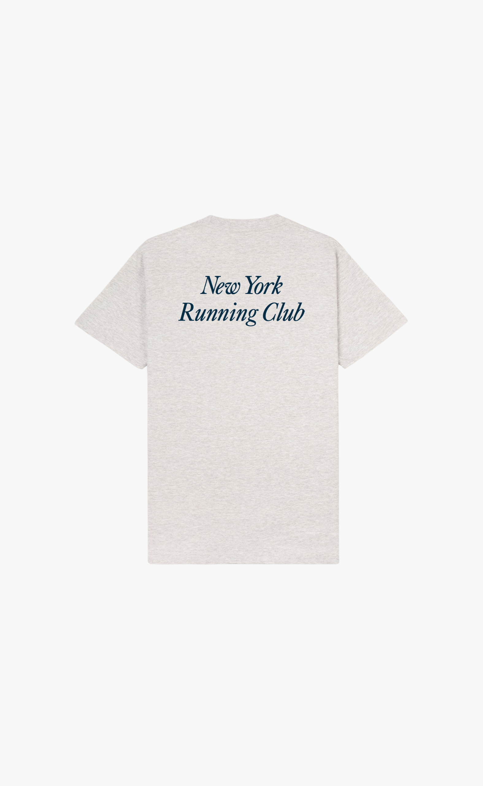 RUN CLUB HEATHER GRAY T-SHIRT