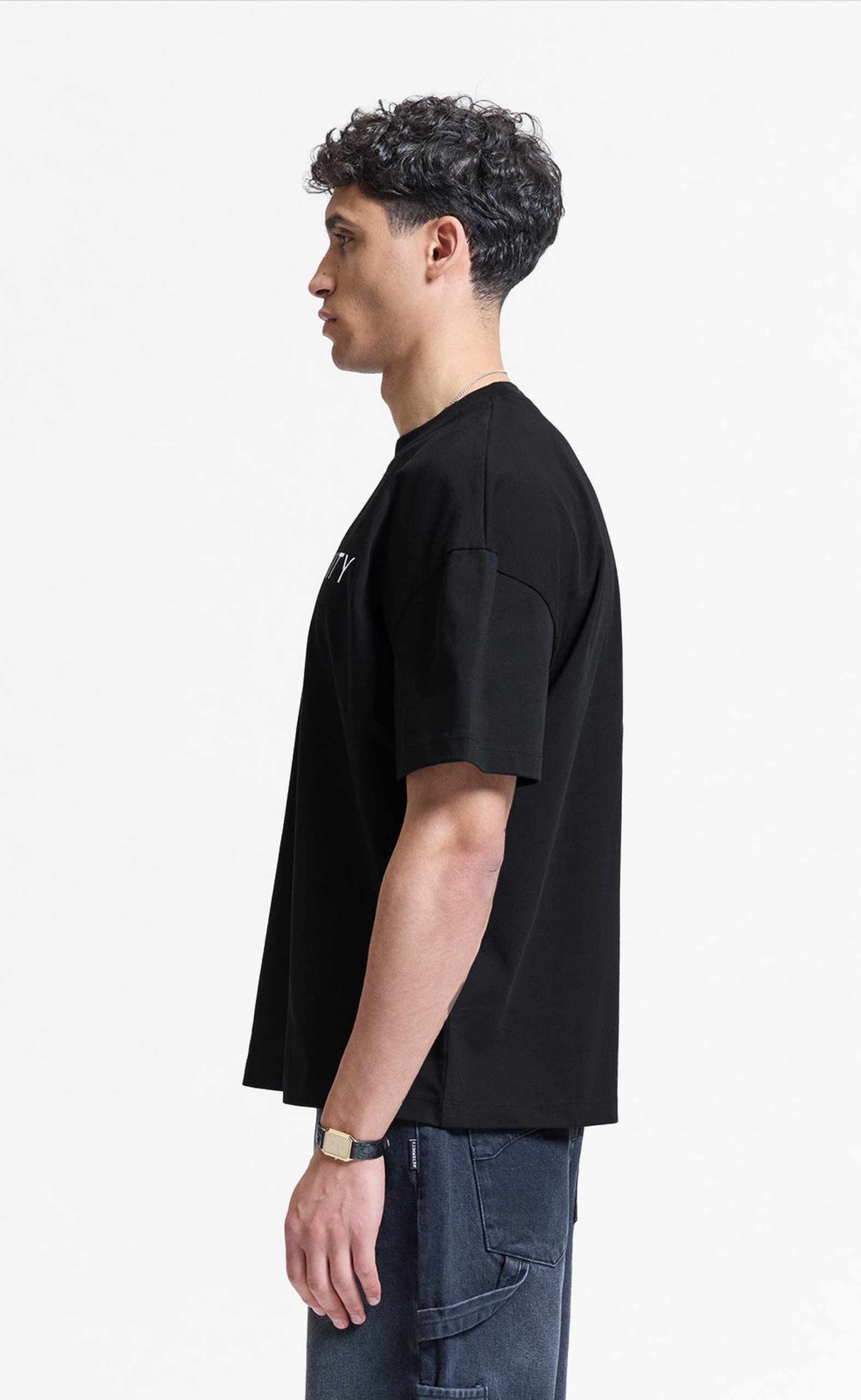 RETERNITY LOGO BLACK T-SHIRT