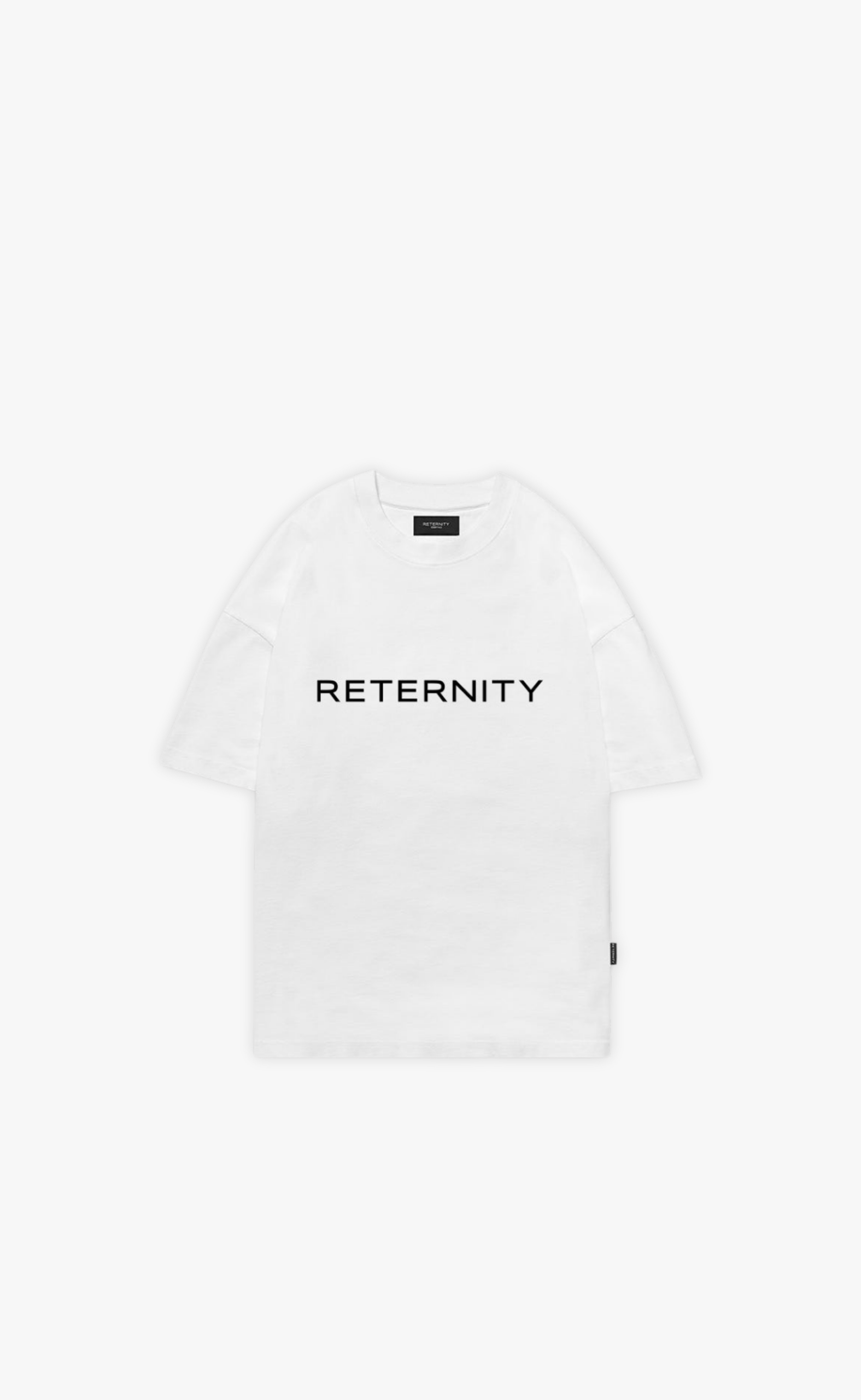 RETERNITY LOGO WHITE T-SHIRT