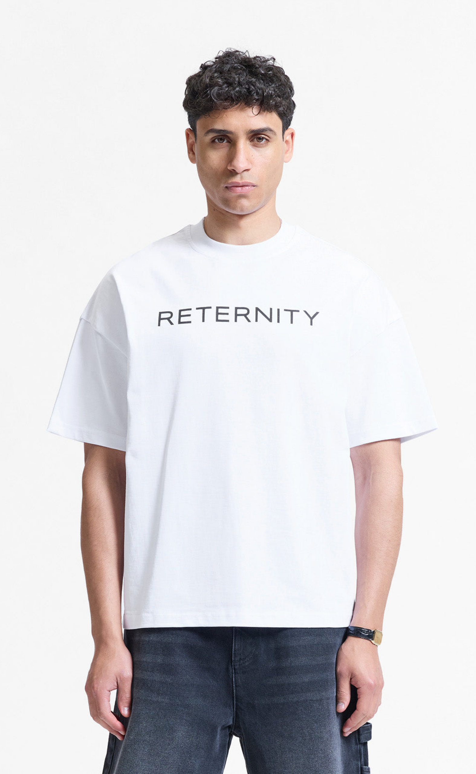 RETERNITY LOGO WHITE T-SHIRT