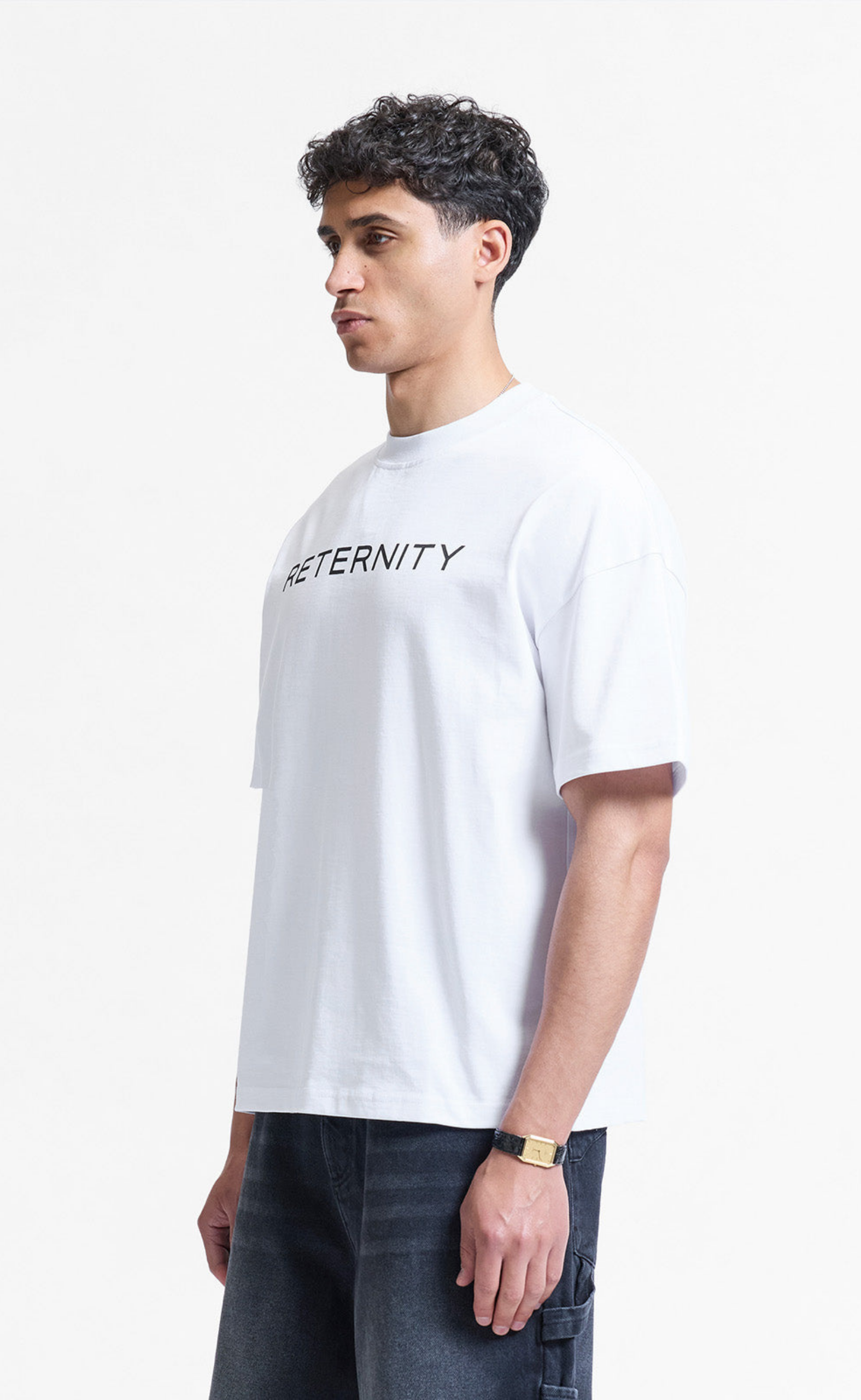 RETERNITY LOGO WHITE T-SHIRT