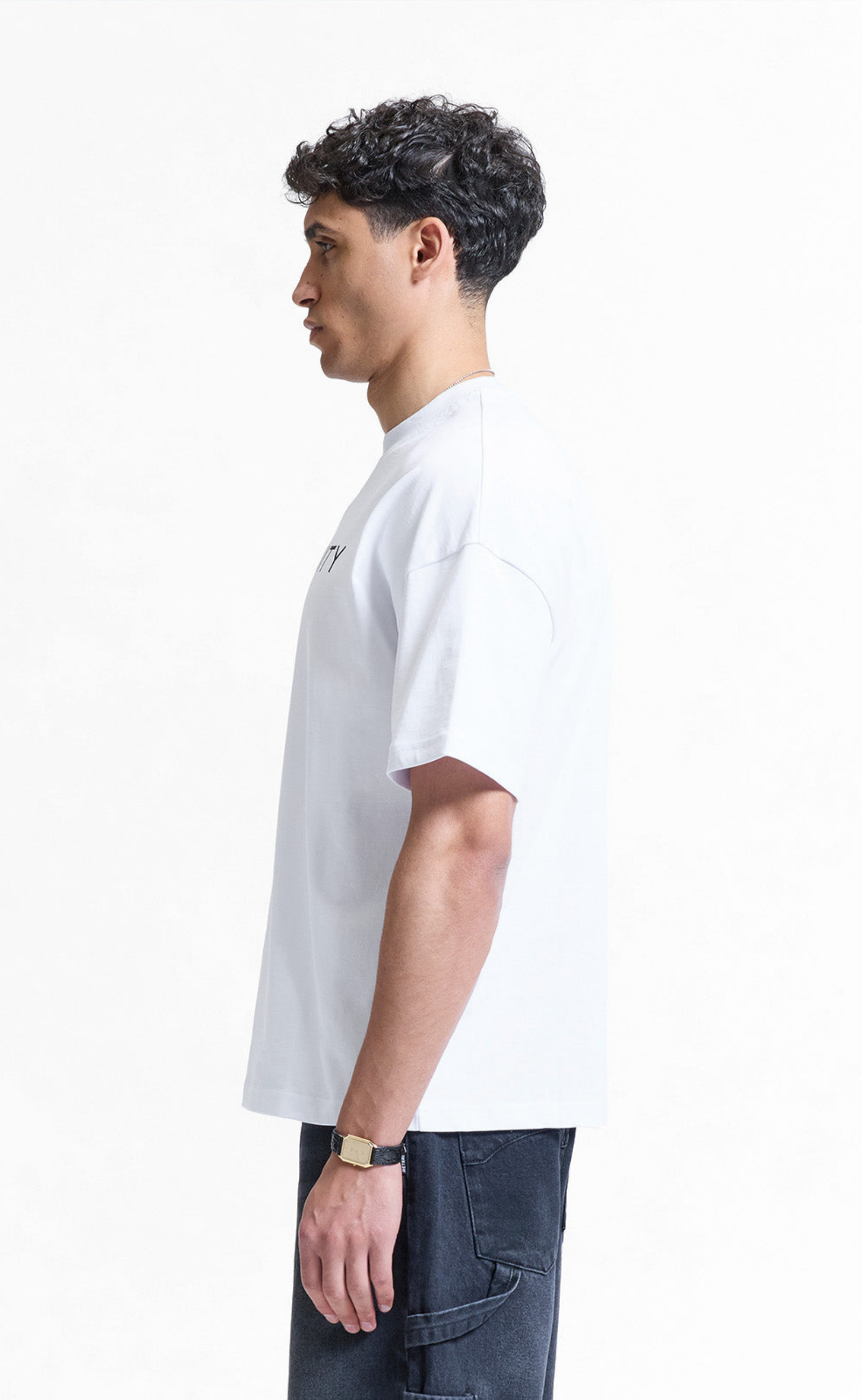 RETERNITY LOGO WHITE T-SHIRT