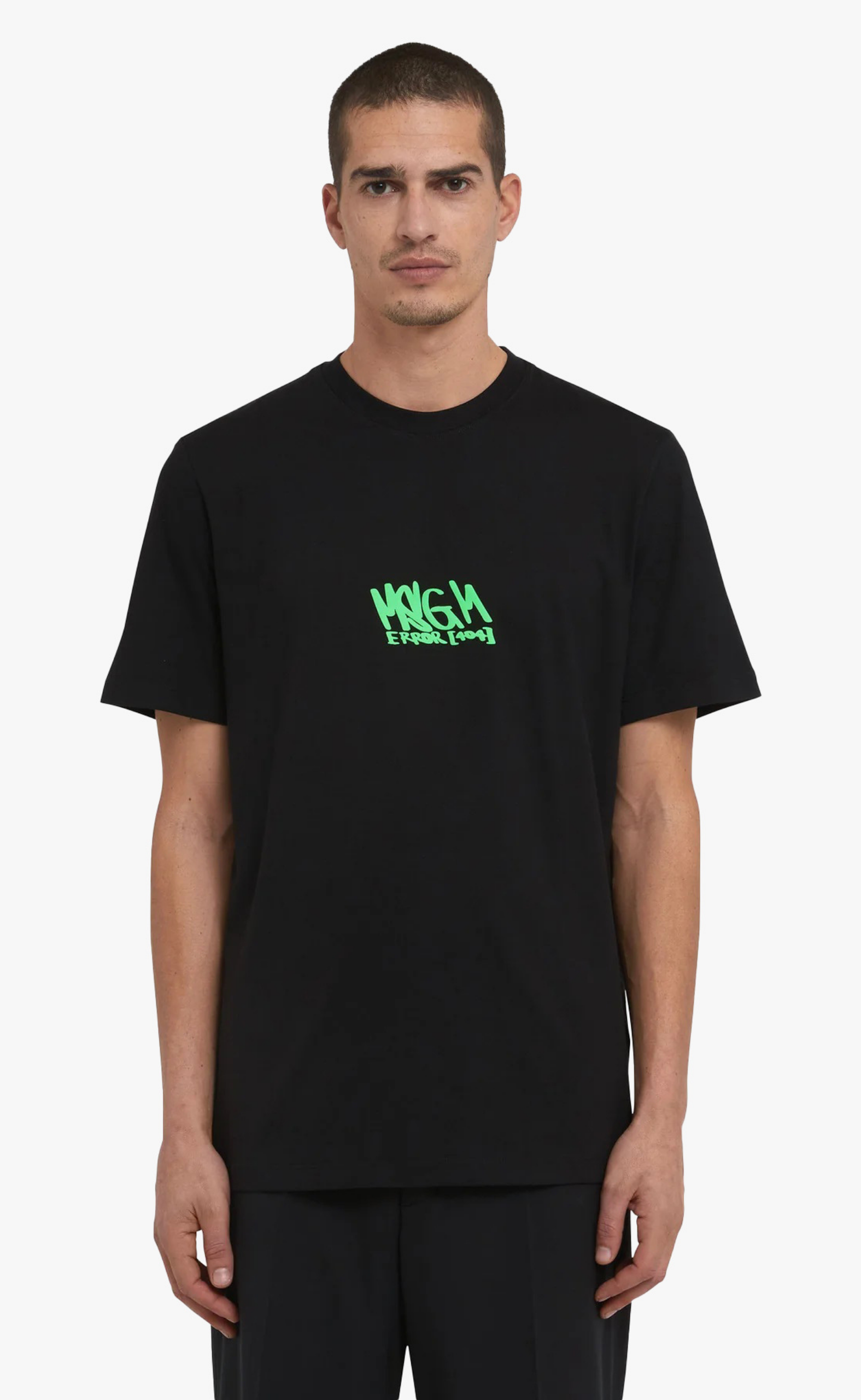 GRAFFITI LOGO BLACK T-SHIRT