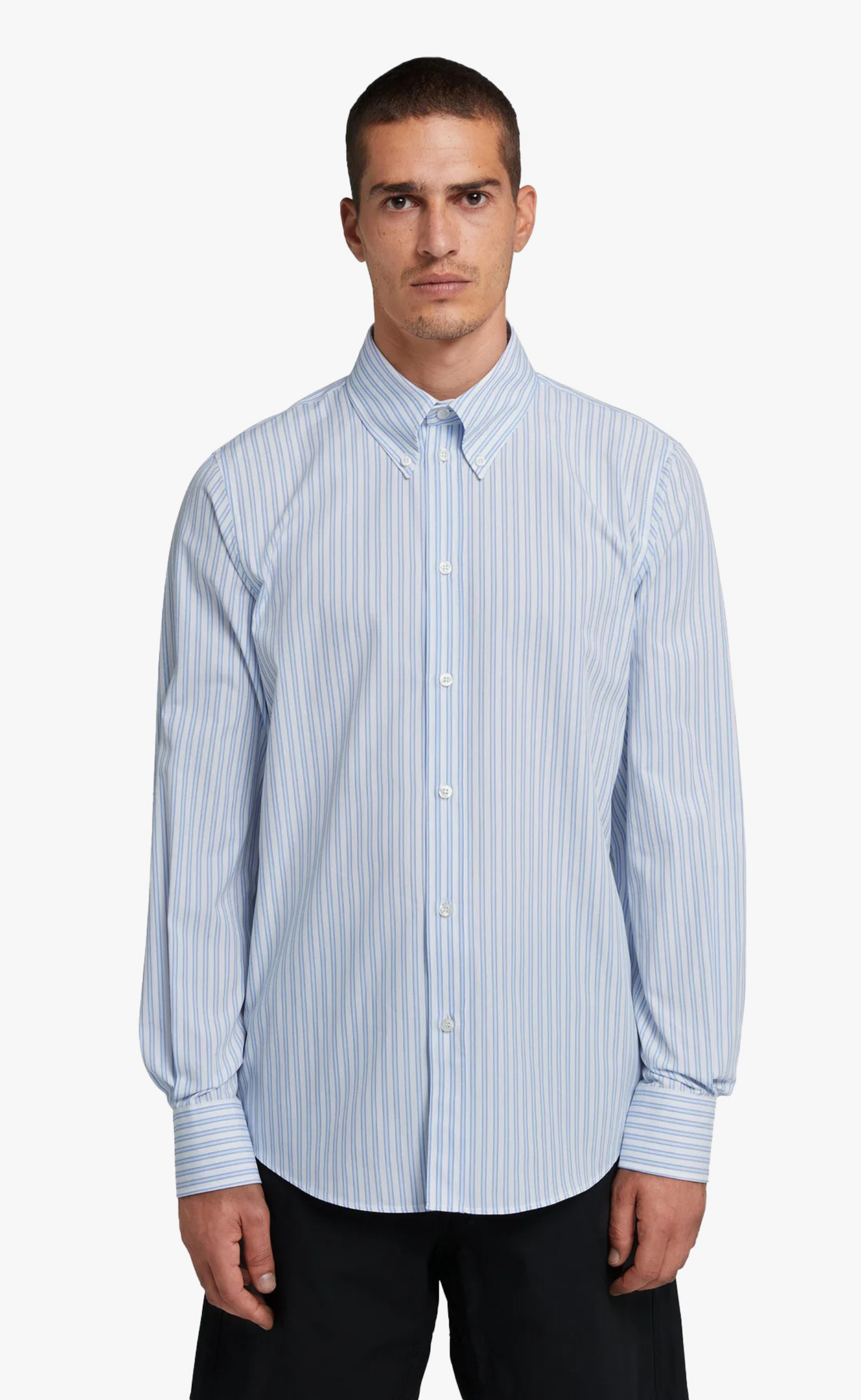 POPLIN SHIRT LIGHT BLUE SHIRT