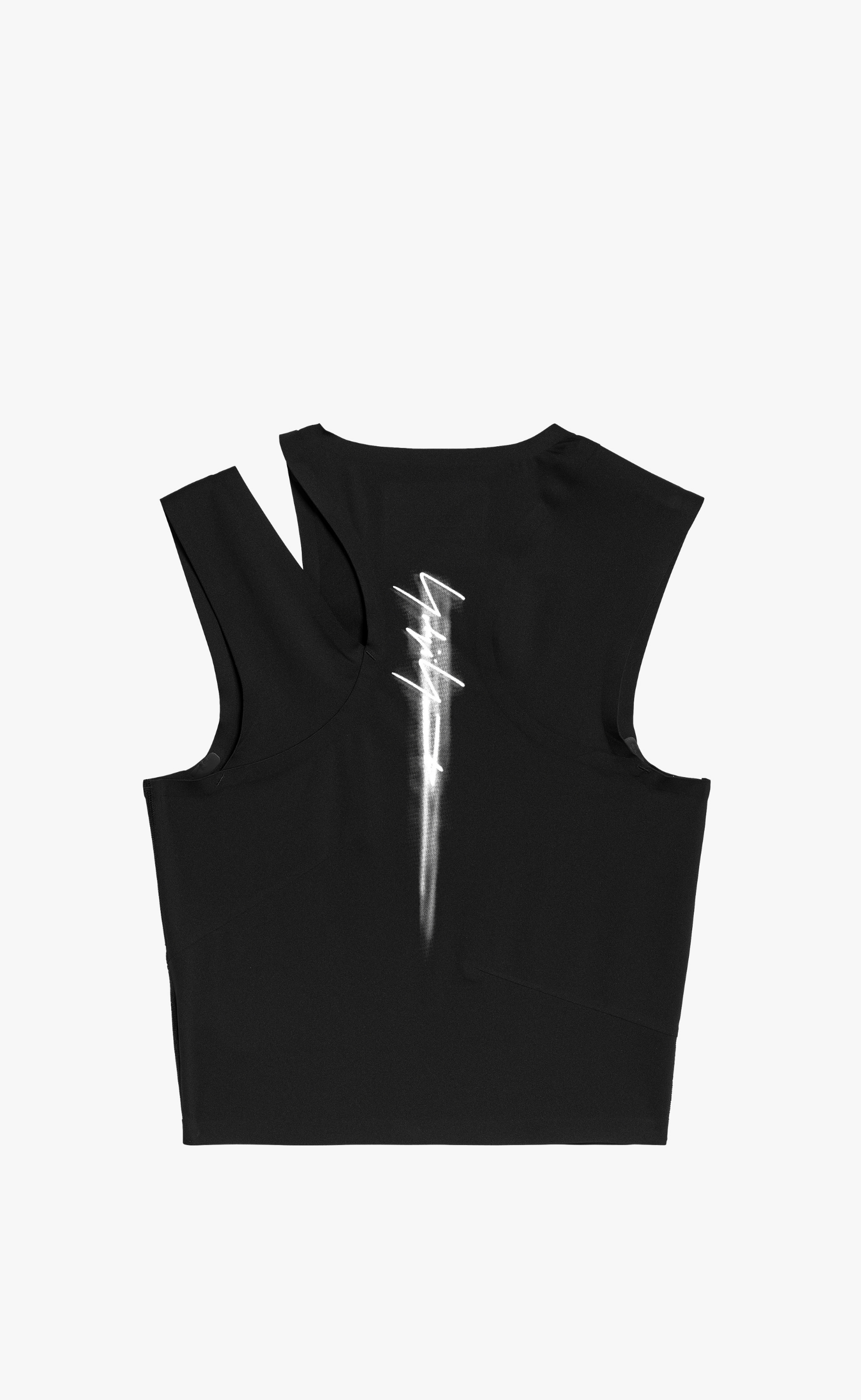 WOMENS RUN BLACK TANK TOP