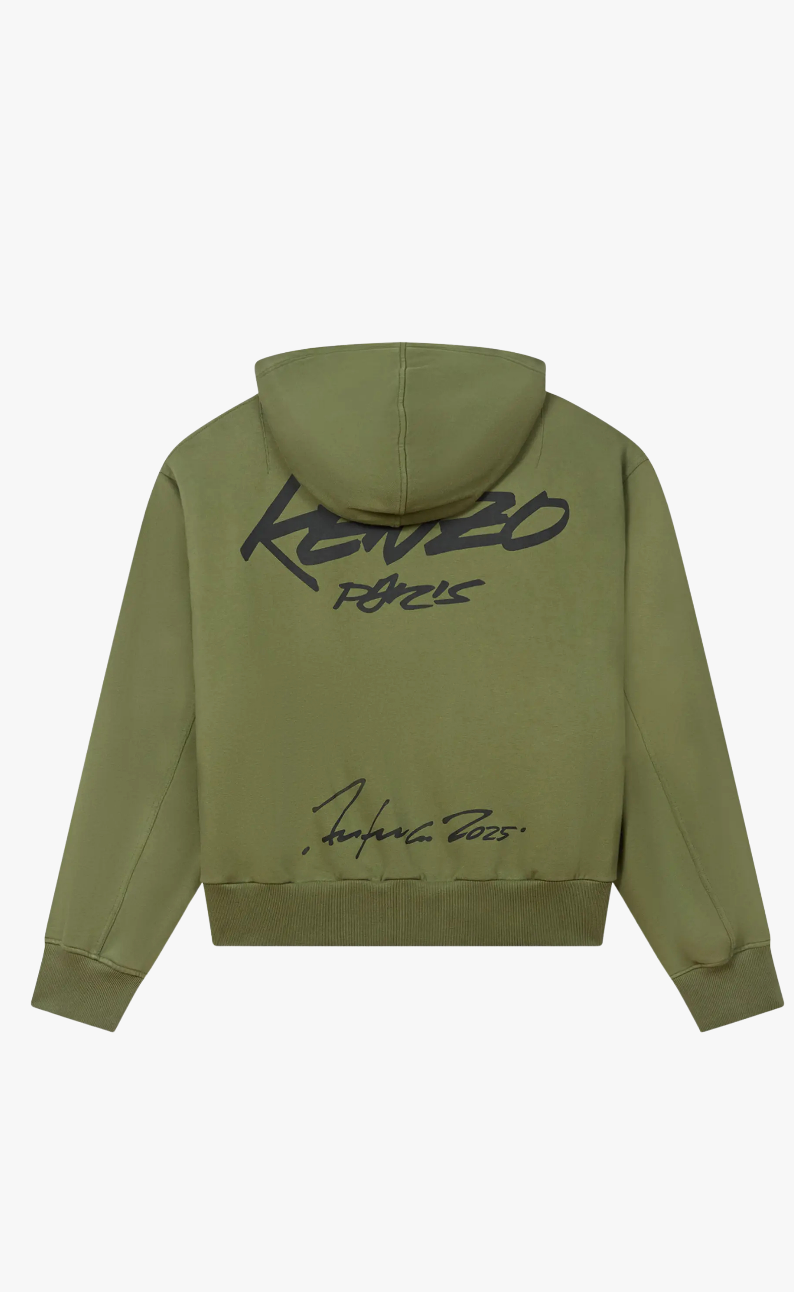 GOTS KENZO FUTURA BOXY KHAKI ZIP HOODIE