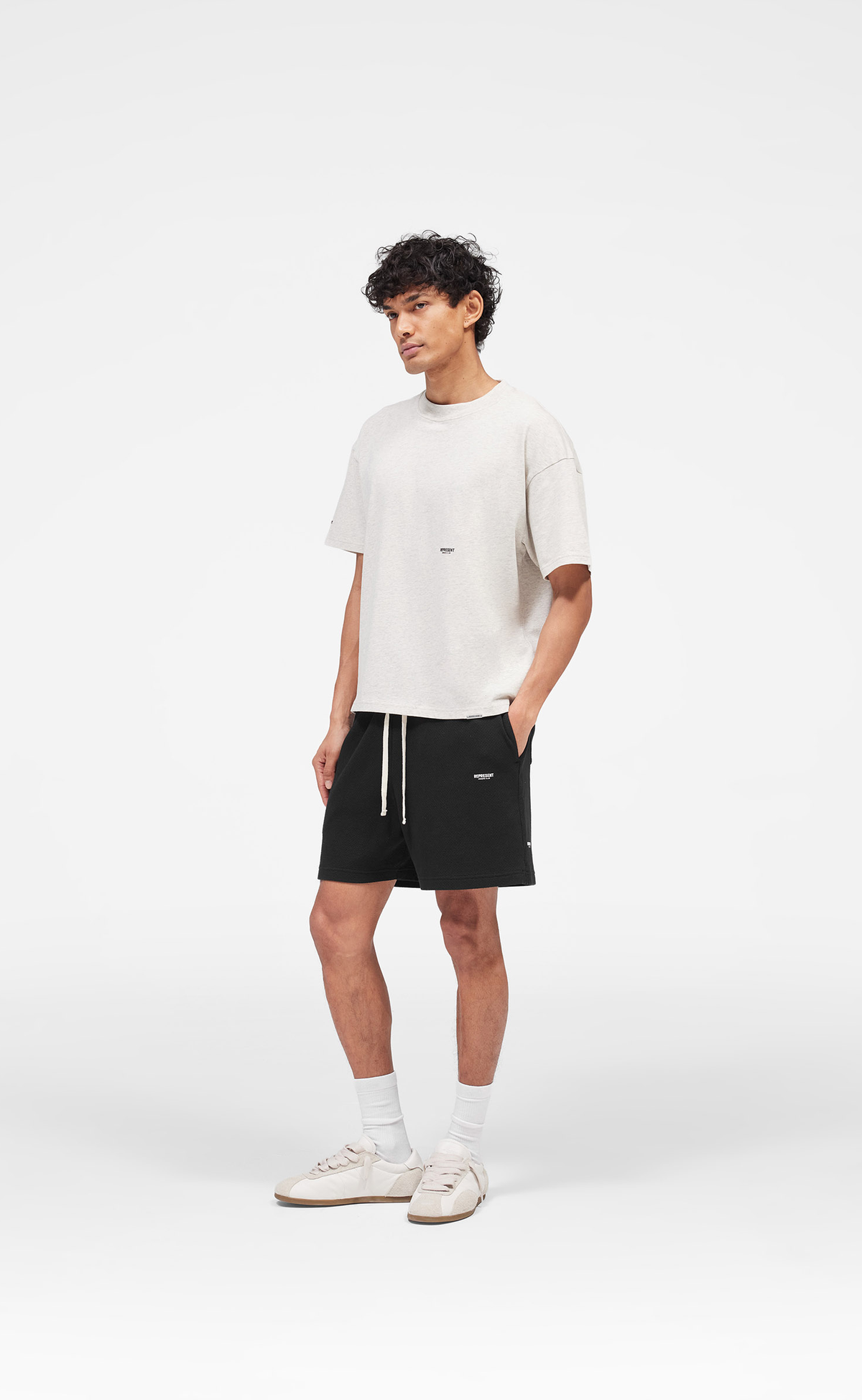 MICRO OWNERS CLUB MESH BLACK SHORTS