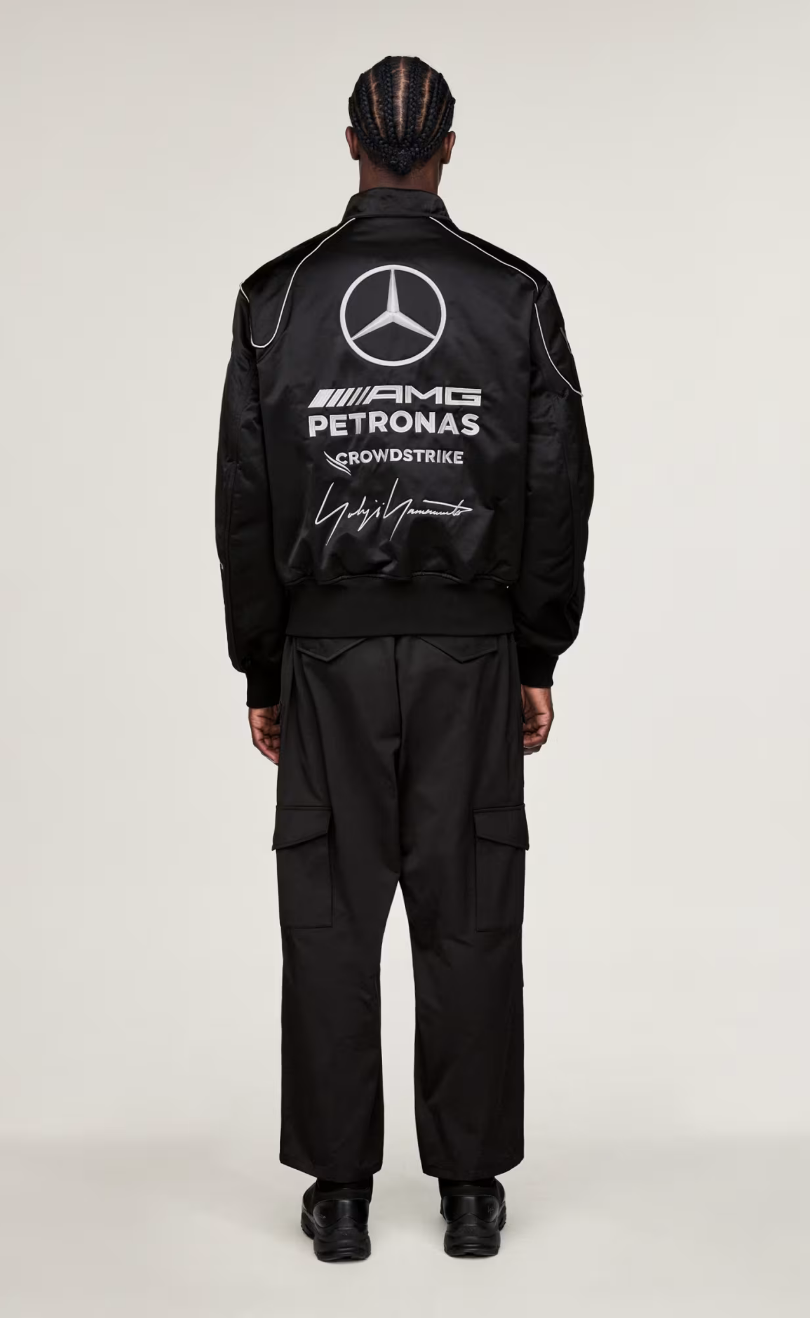 F1 MERCEDES TEAM BLACK JACKET