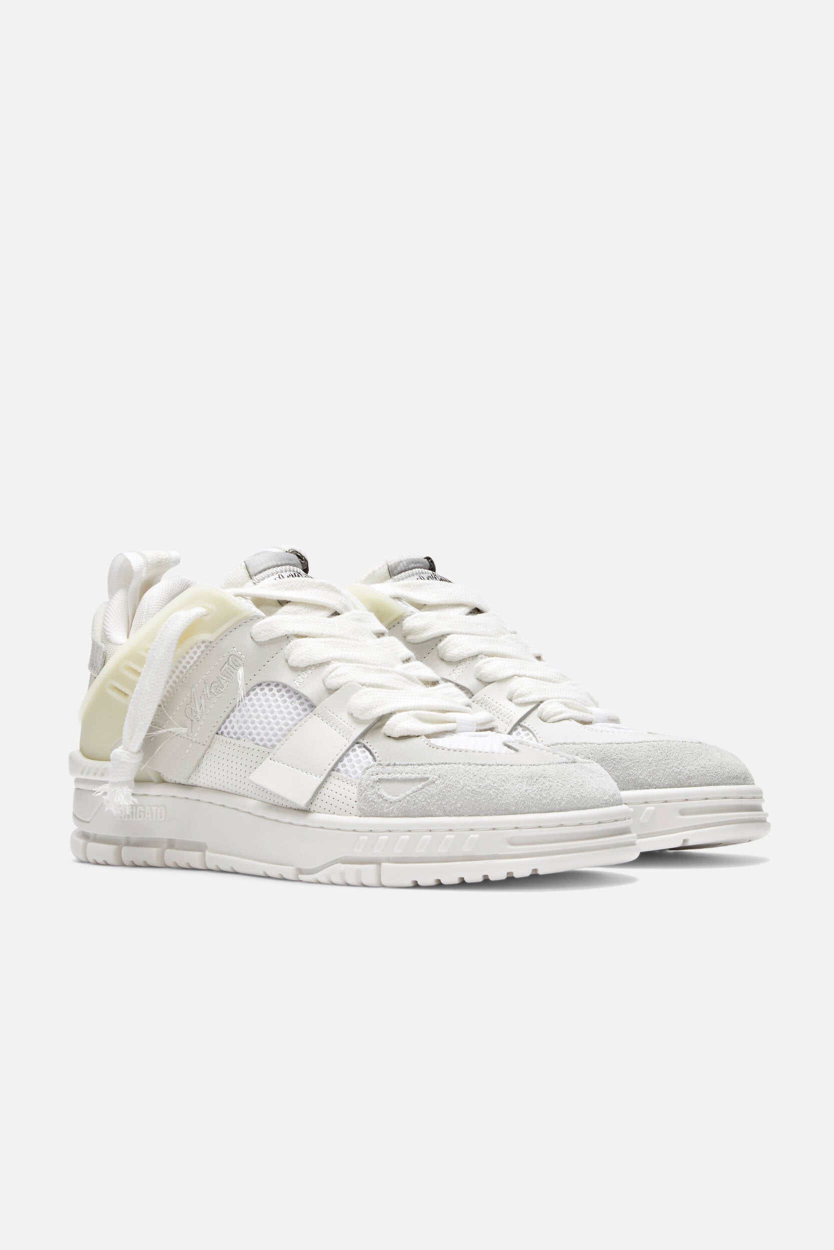 WHITE AREA PATCHWORK SNEAKER