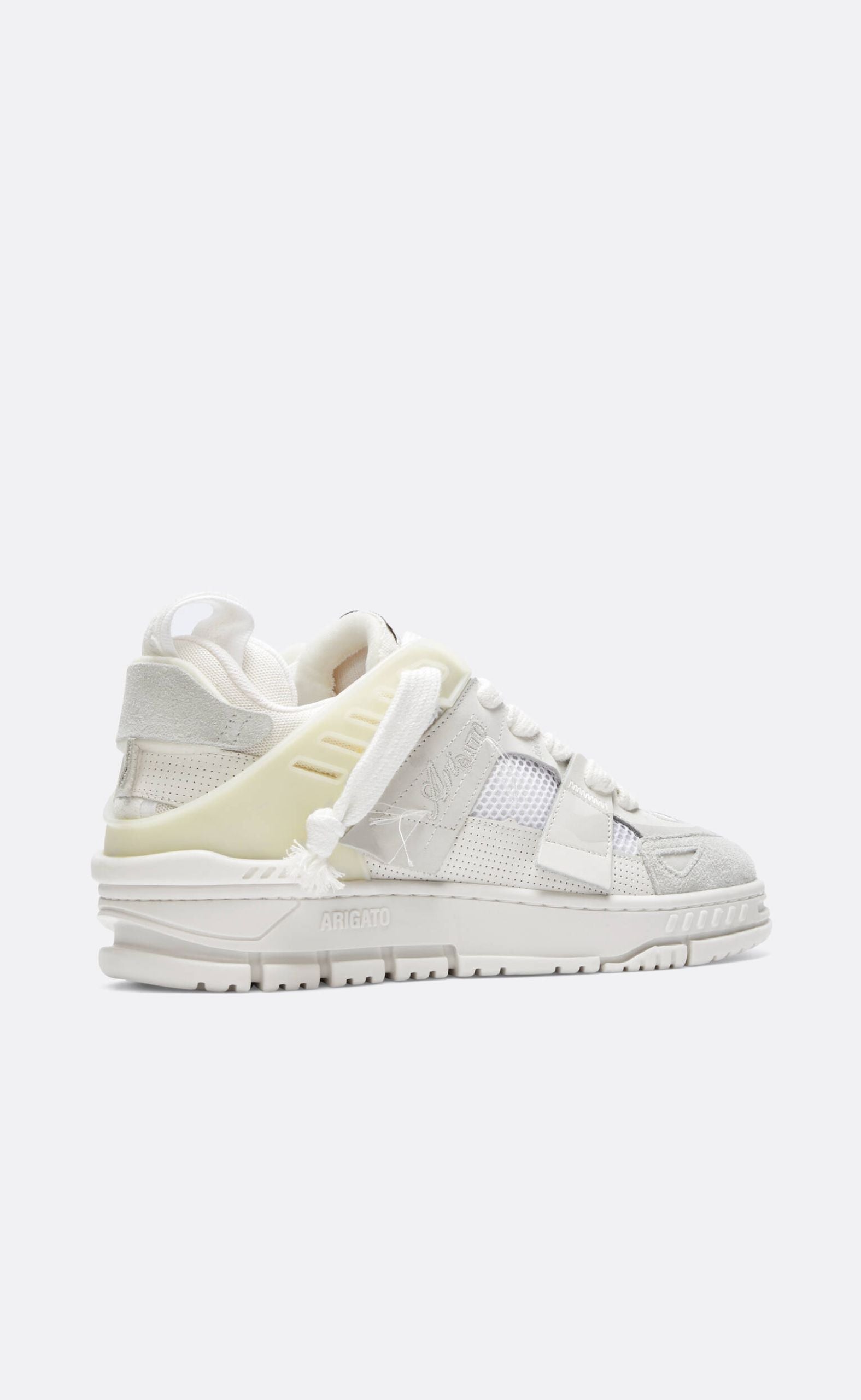 WHITE AREA PATCHWORK SNEAKER