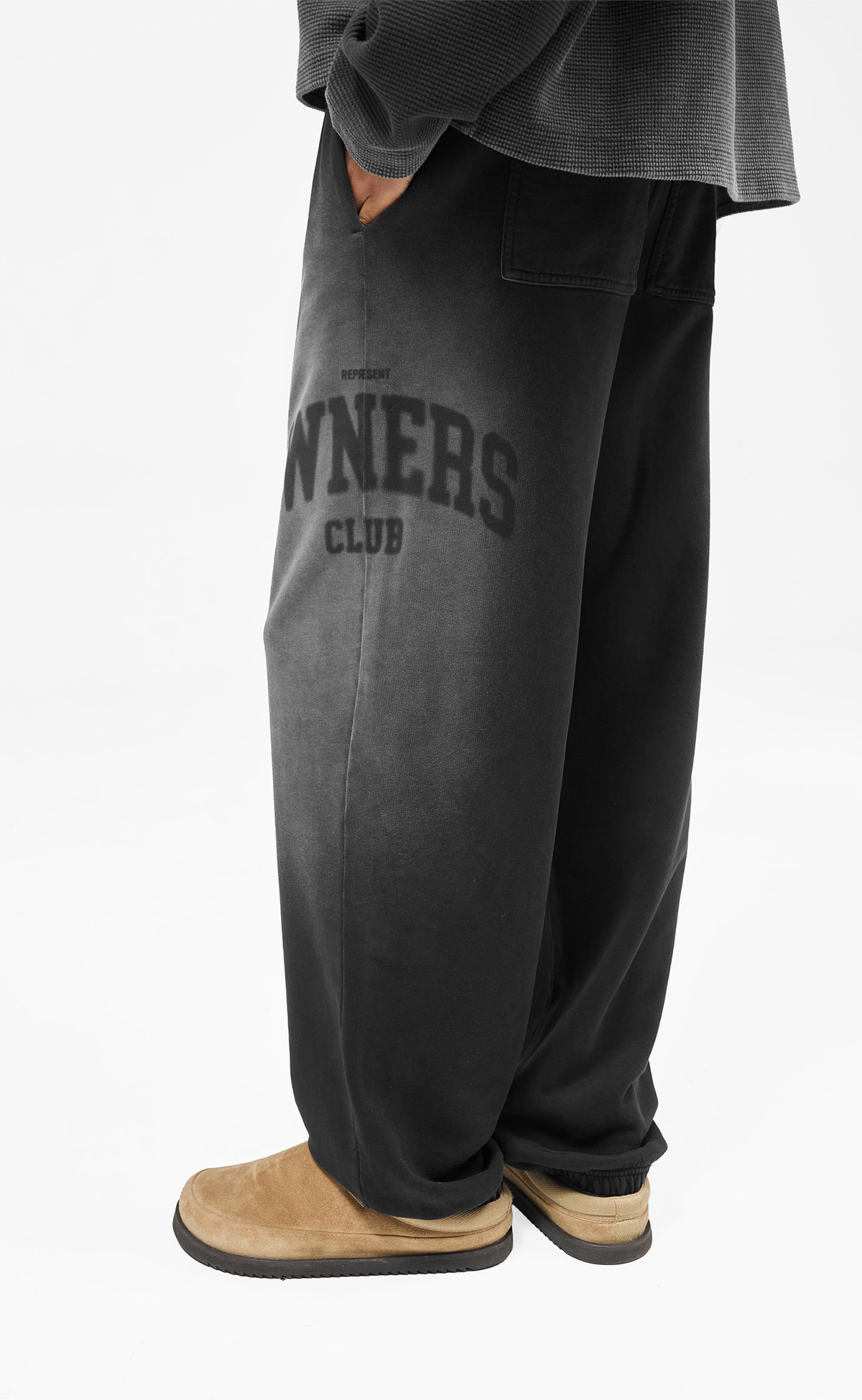 OWNERS VINTAGE BLACK SWEATPANTS
