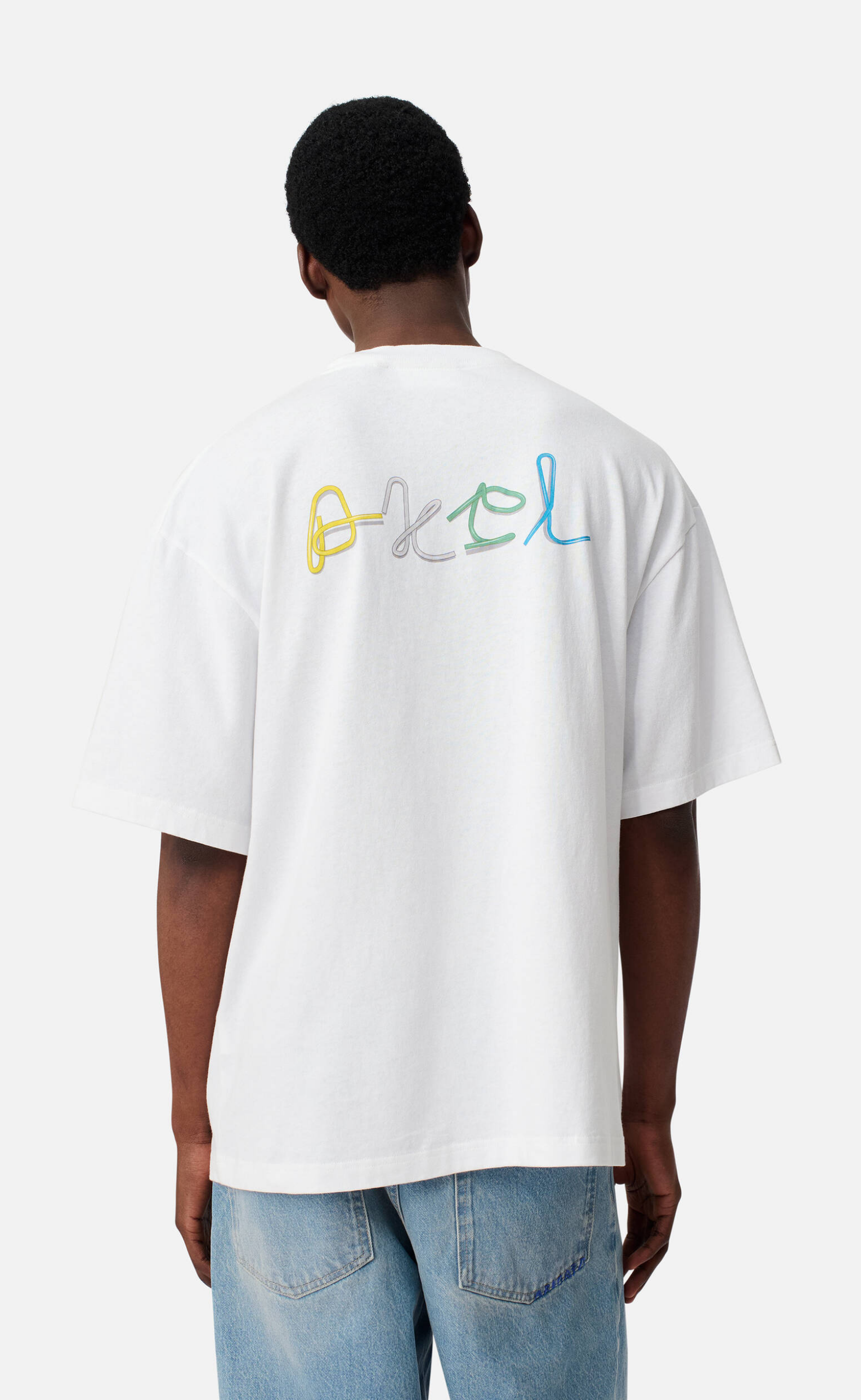 PAPER CLIP WHITE T-SHIRT