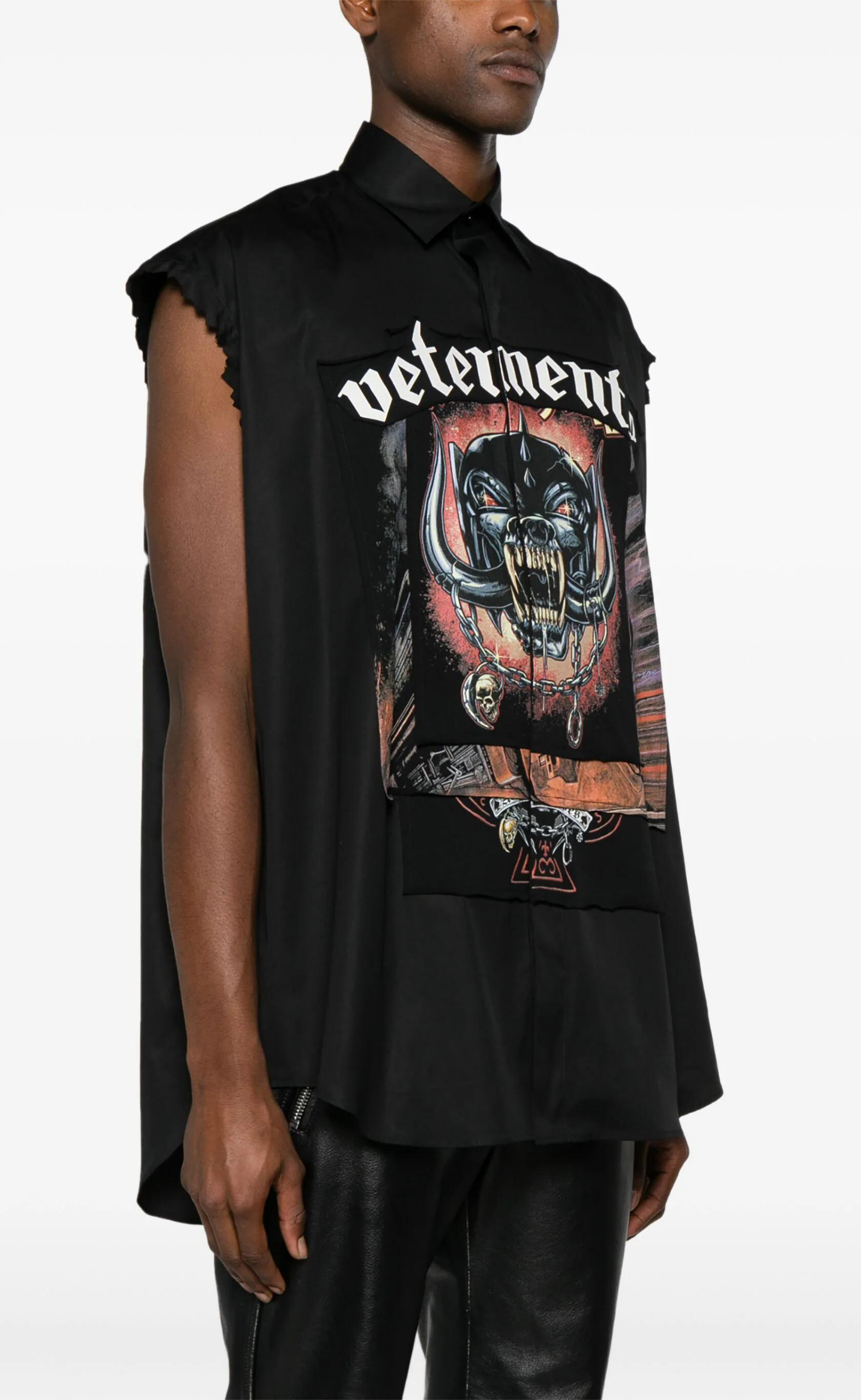 MOTORHEAD SLEEVELESS JERSEY BLACKSHIRT