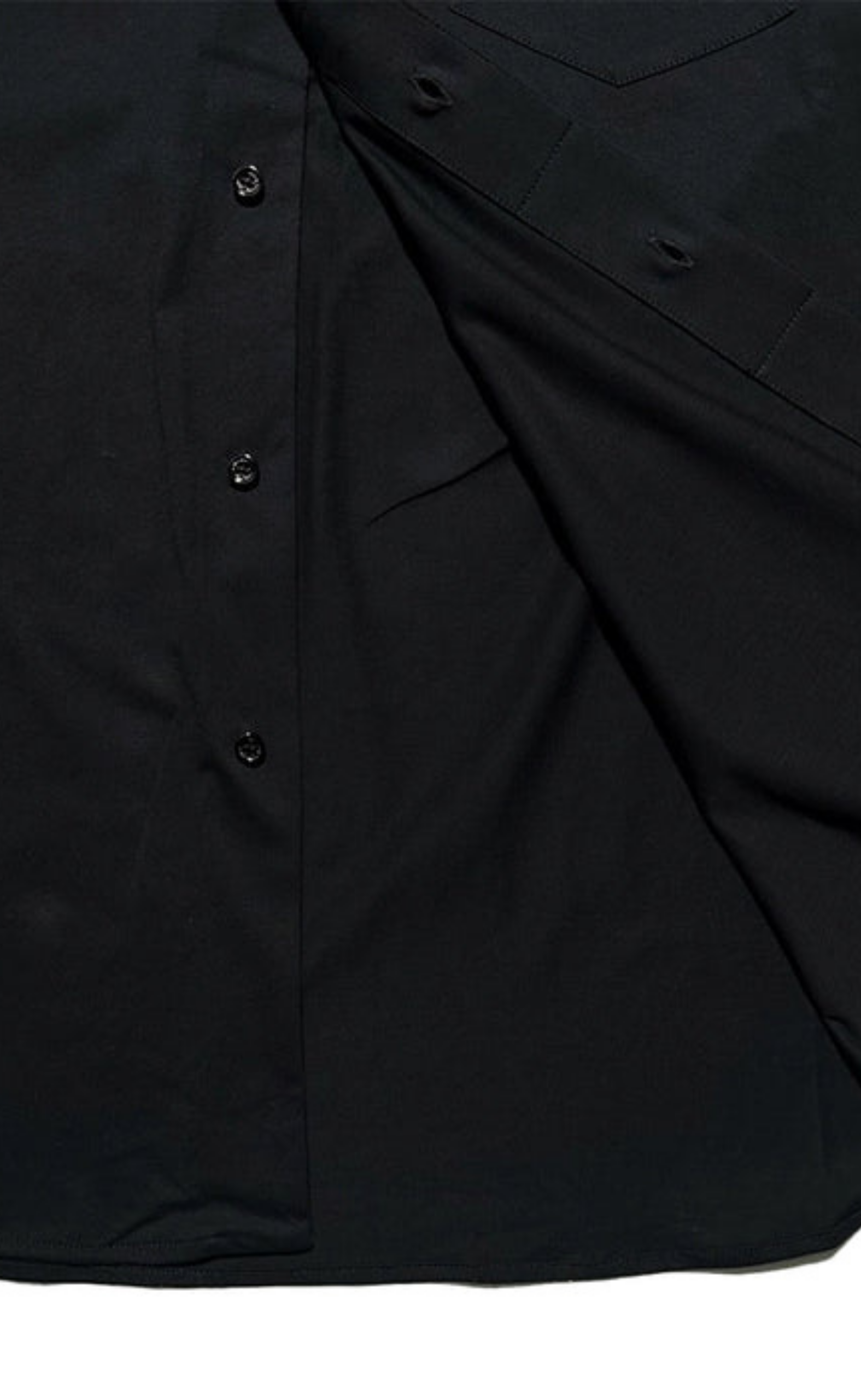 BLACKOUT JERSEY BLACK SHIRT