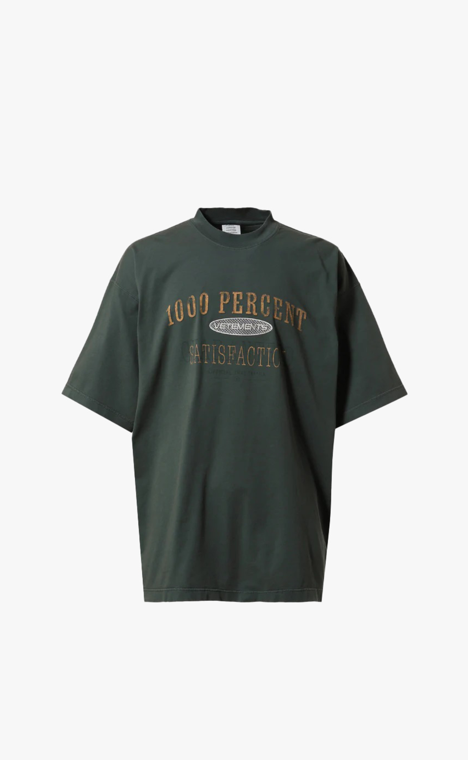 1000 PERCENT GREEN T-SHIRT