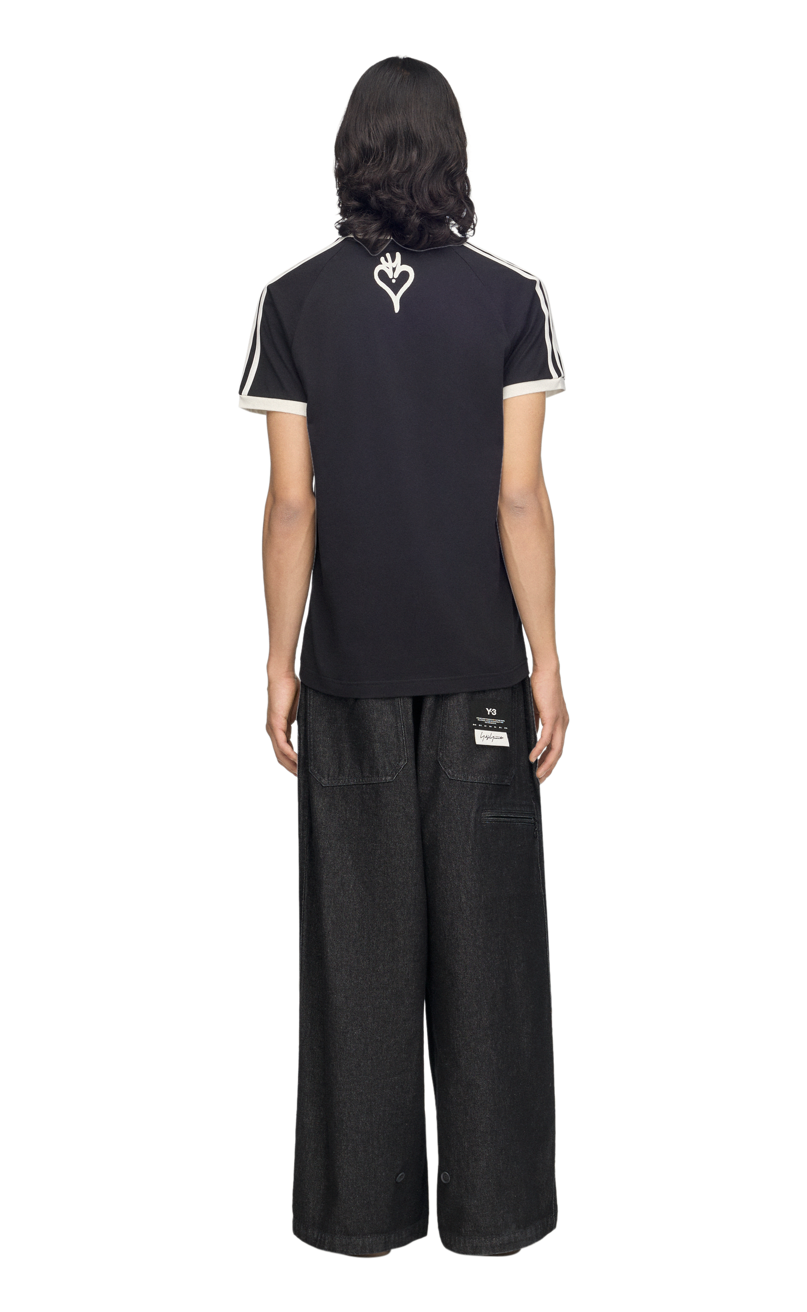 Y-3 CHITO GRAPHIC CALI BLACK T-SHIRT