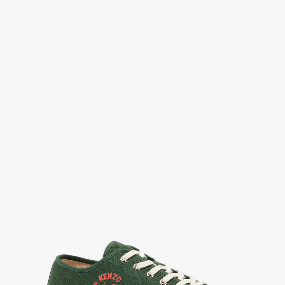 【KENZO】Foxy Low Top Sneakers/追跡+関税+全国送料込み KENZO FOXY LOW TOP WHITE SNEAKER