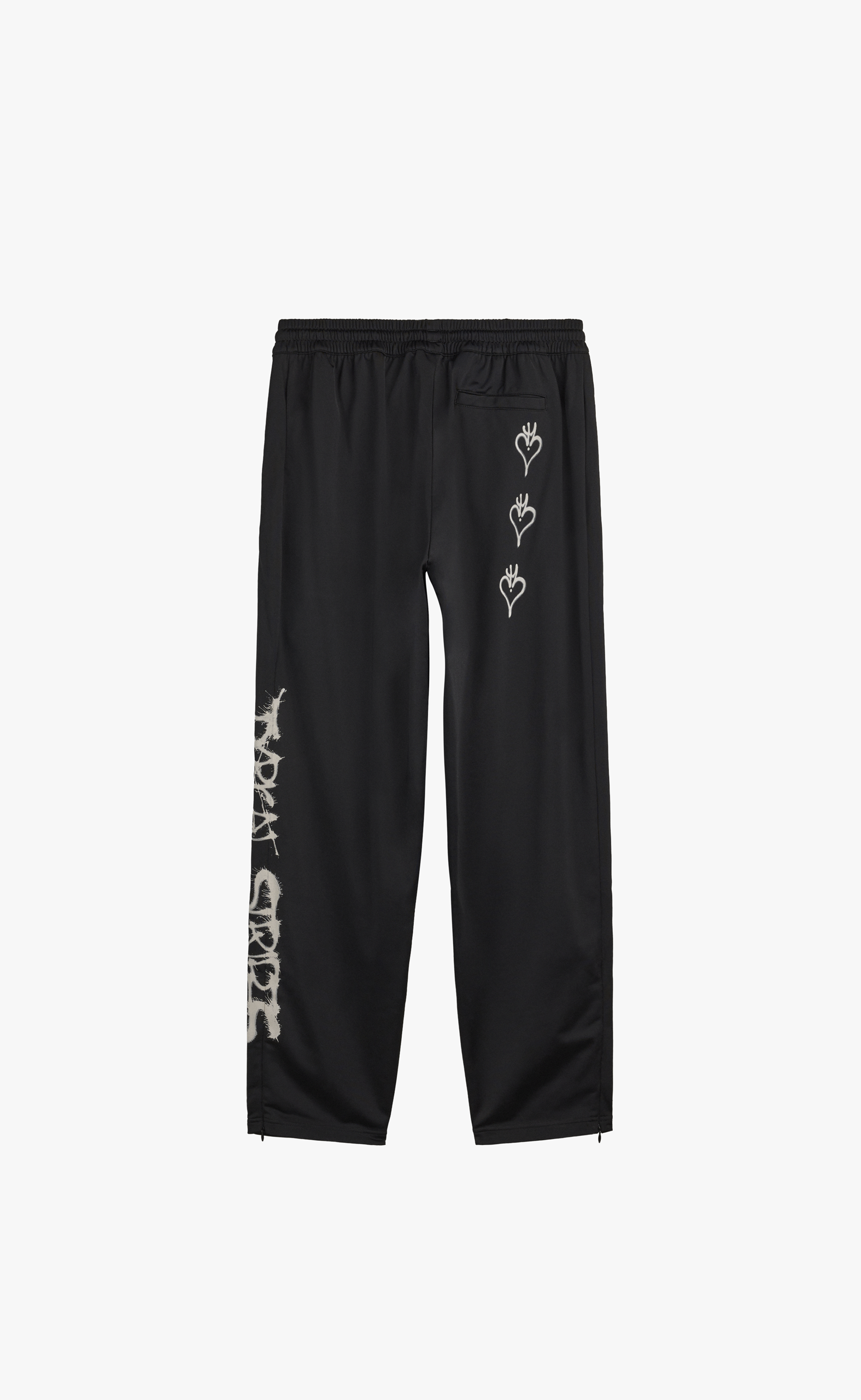 Y-3 CHITO GRAPHIC TRACK BLACK PANTS