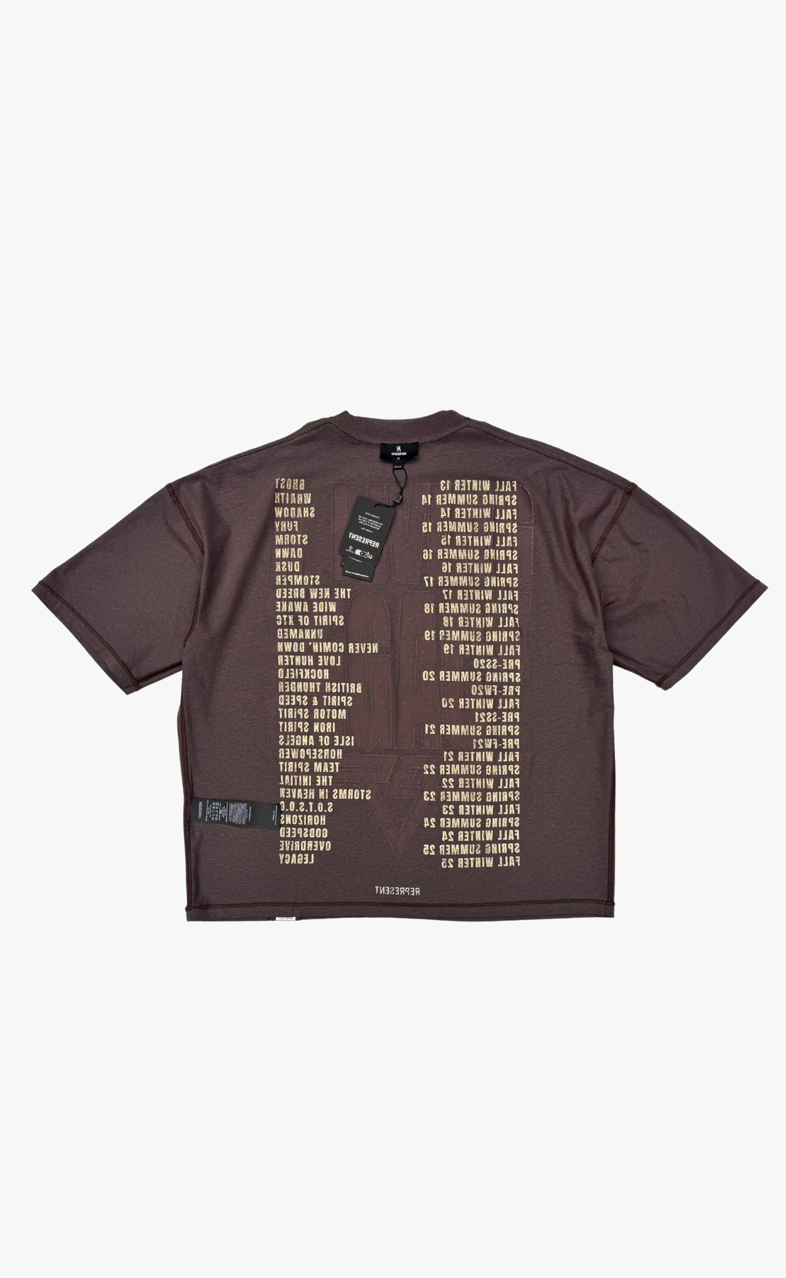 REVERSIBLE LIVING LEGACY FALCON NERO T-SHIRT