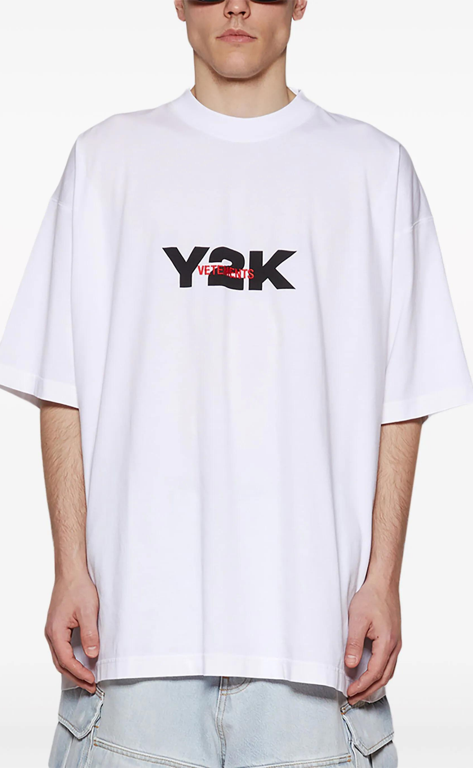 Y2K WHITE T-SHIRT