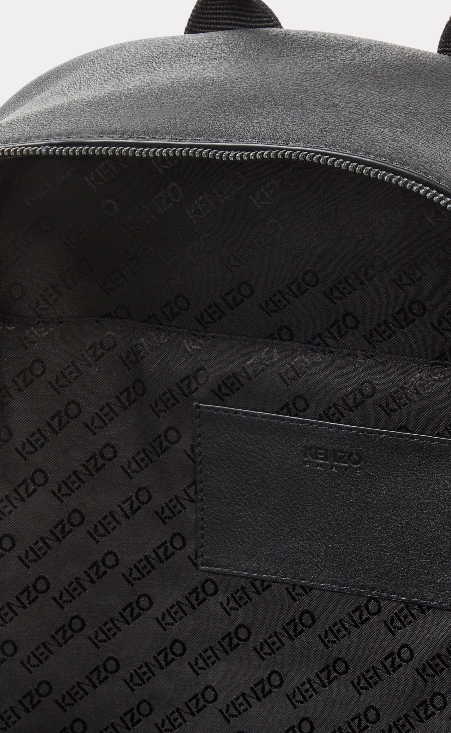 KENZOGRAPHY LEATHER BLACK BAG