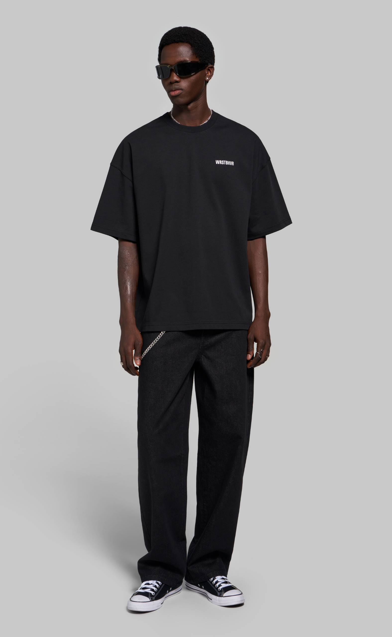 STUDIO V14 BLACK T-SHIRT