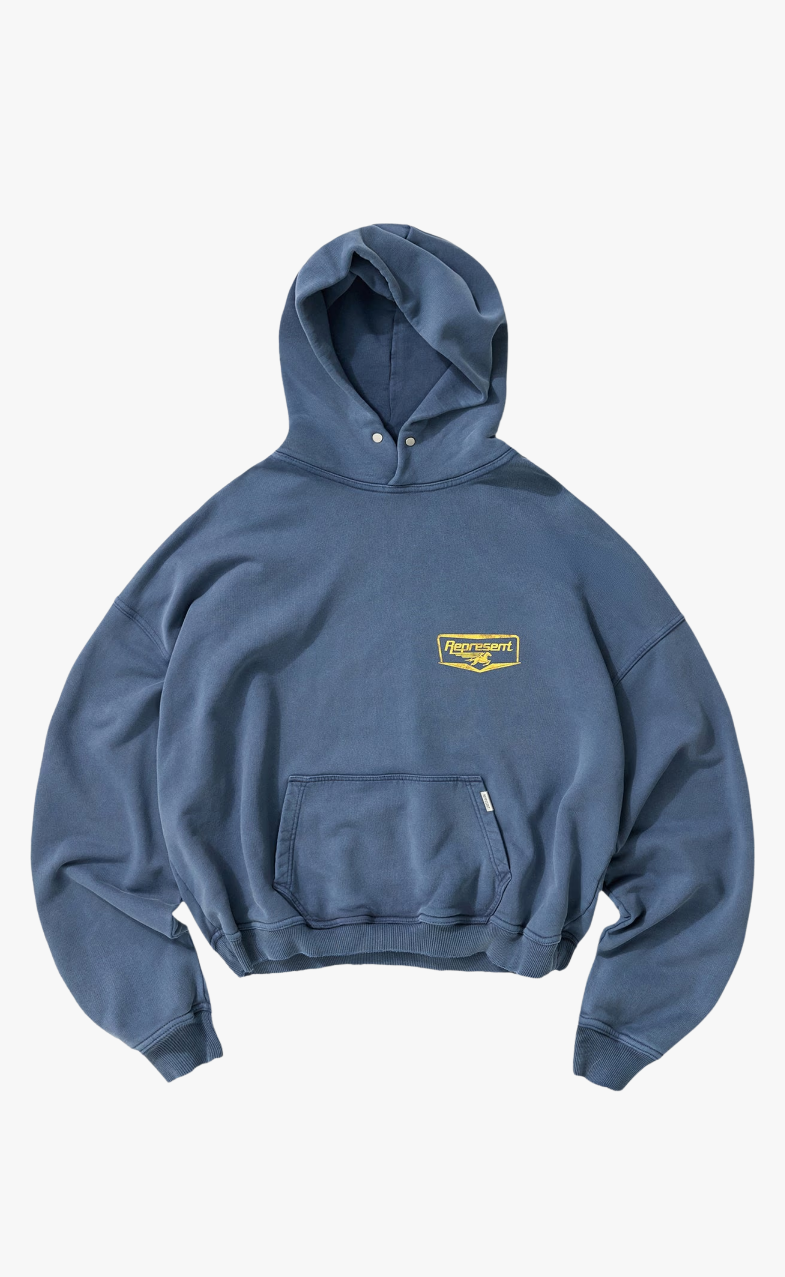 NOTHING FASTER INDIGO HOODIE