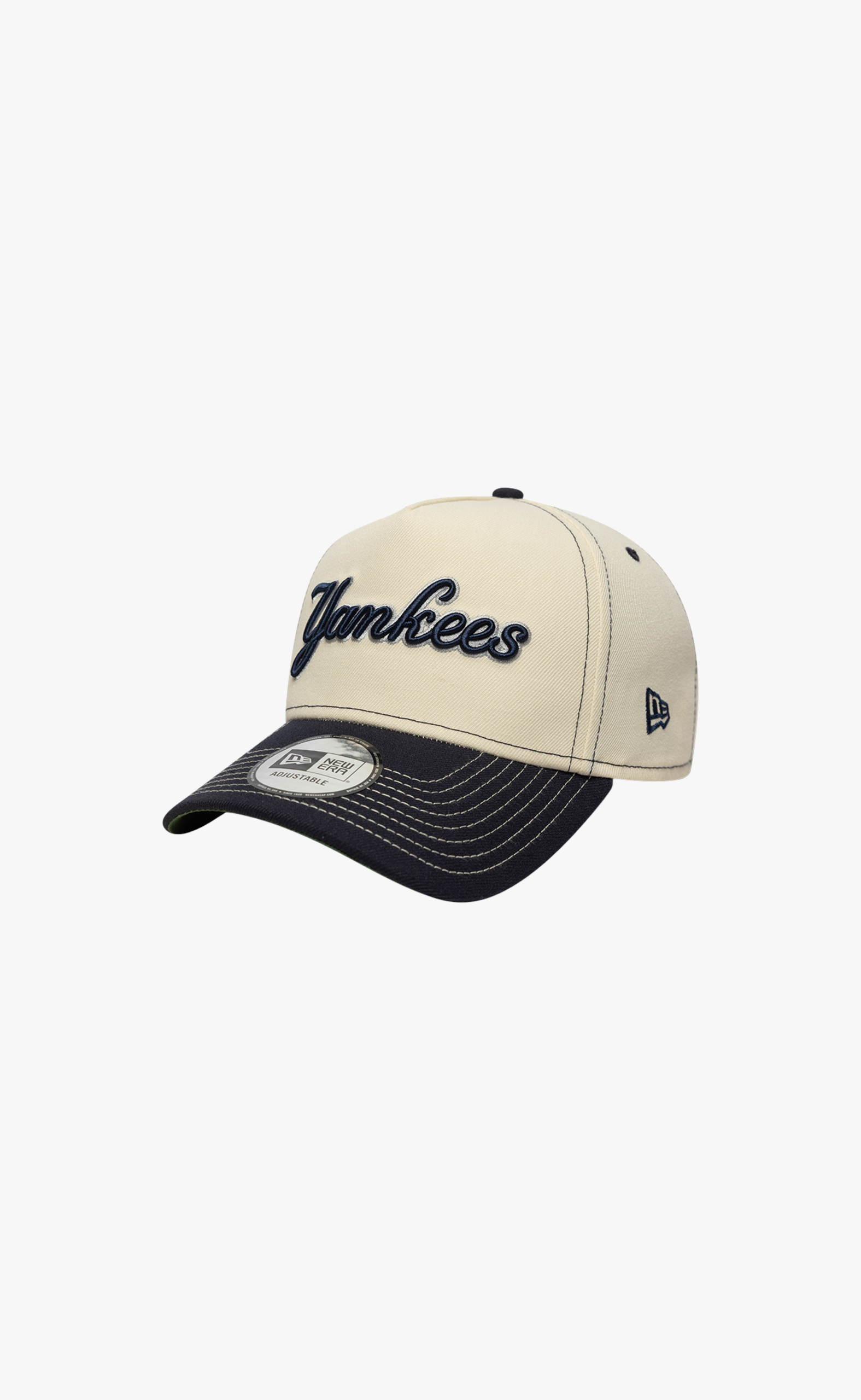 NEW YORK YANKEES CITY ICON E-FRAME 9FORTY CREAM NAVY HAT