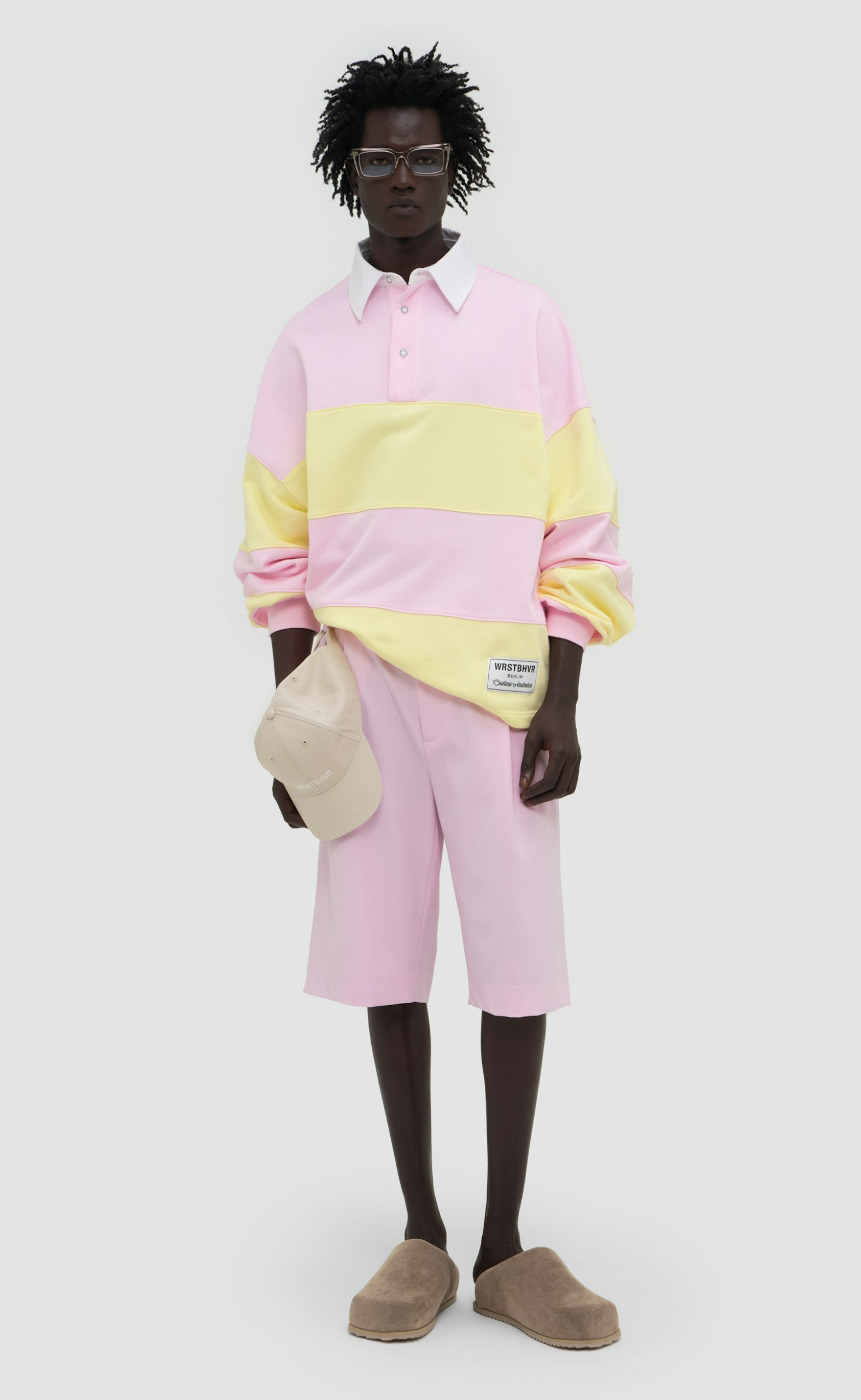 GERI POLO PINK TULLE SWEATER