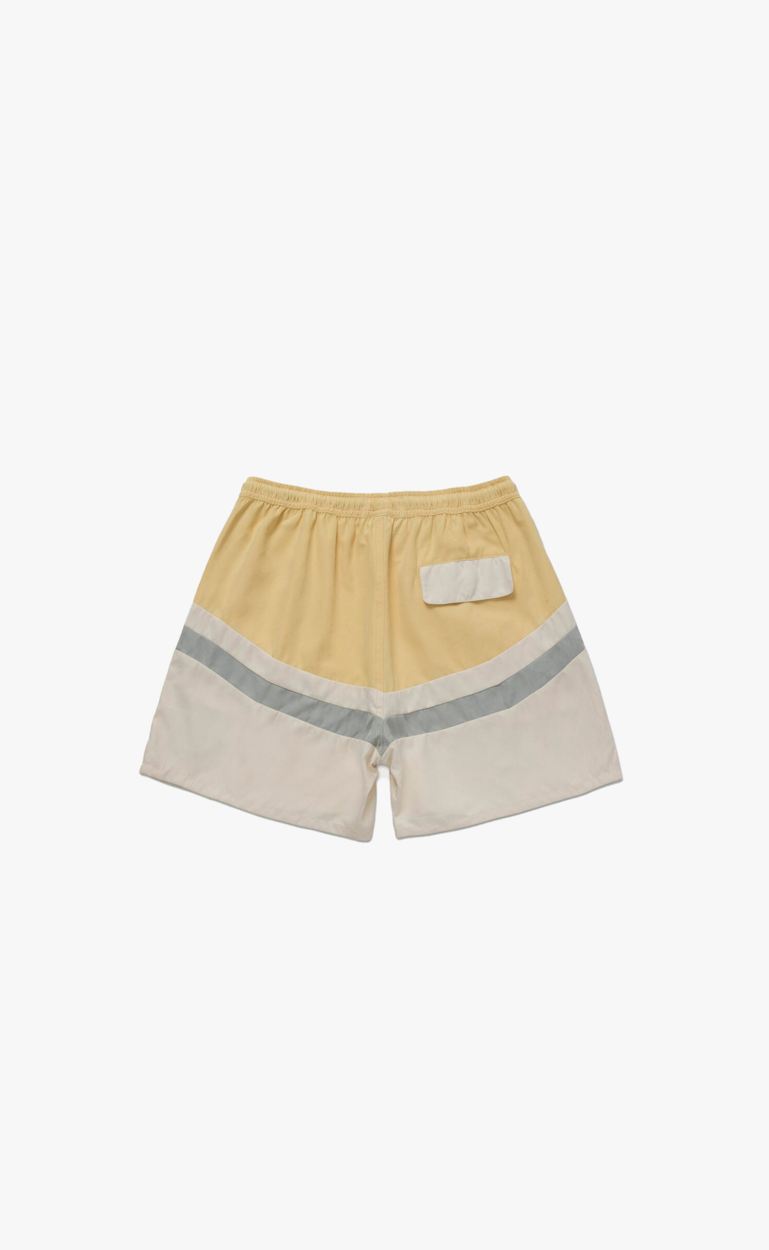 BRUSHED POLY TRACK BONE SHORTS