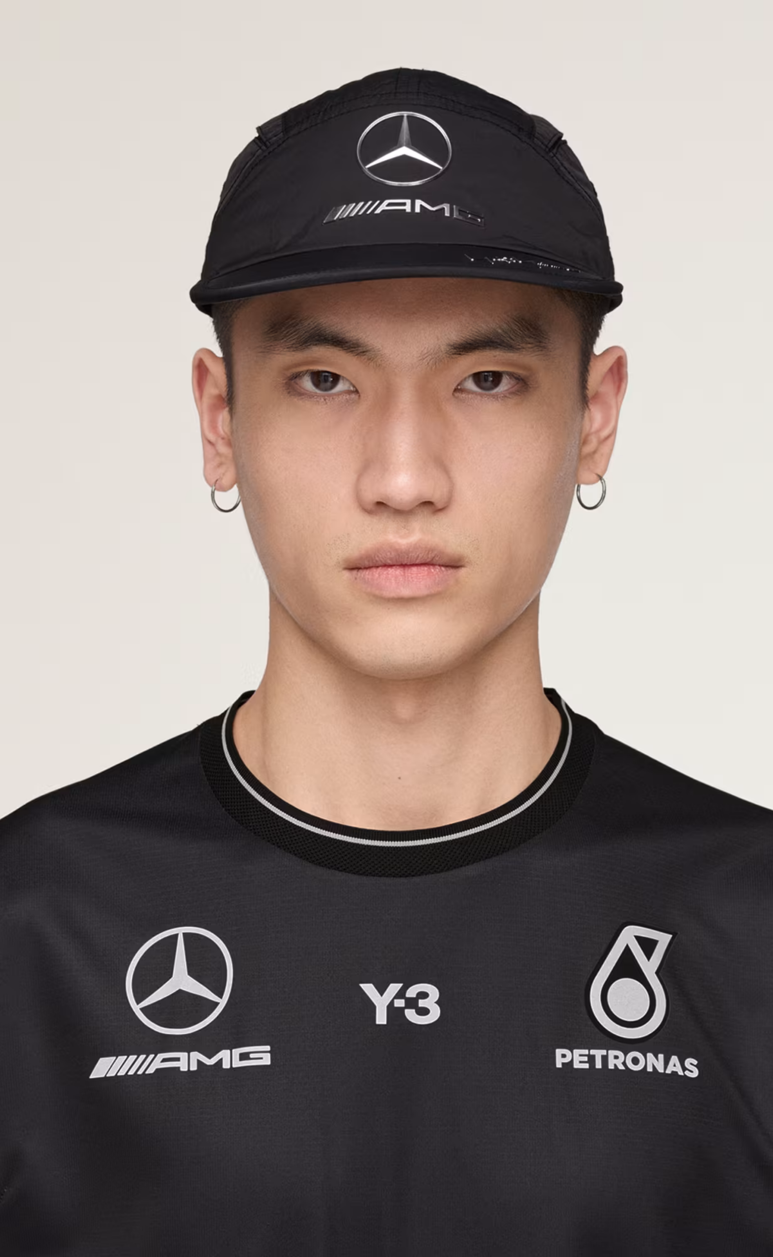 F1 MERCEDES RUN BLACK HAT