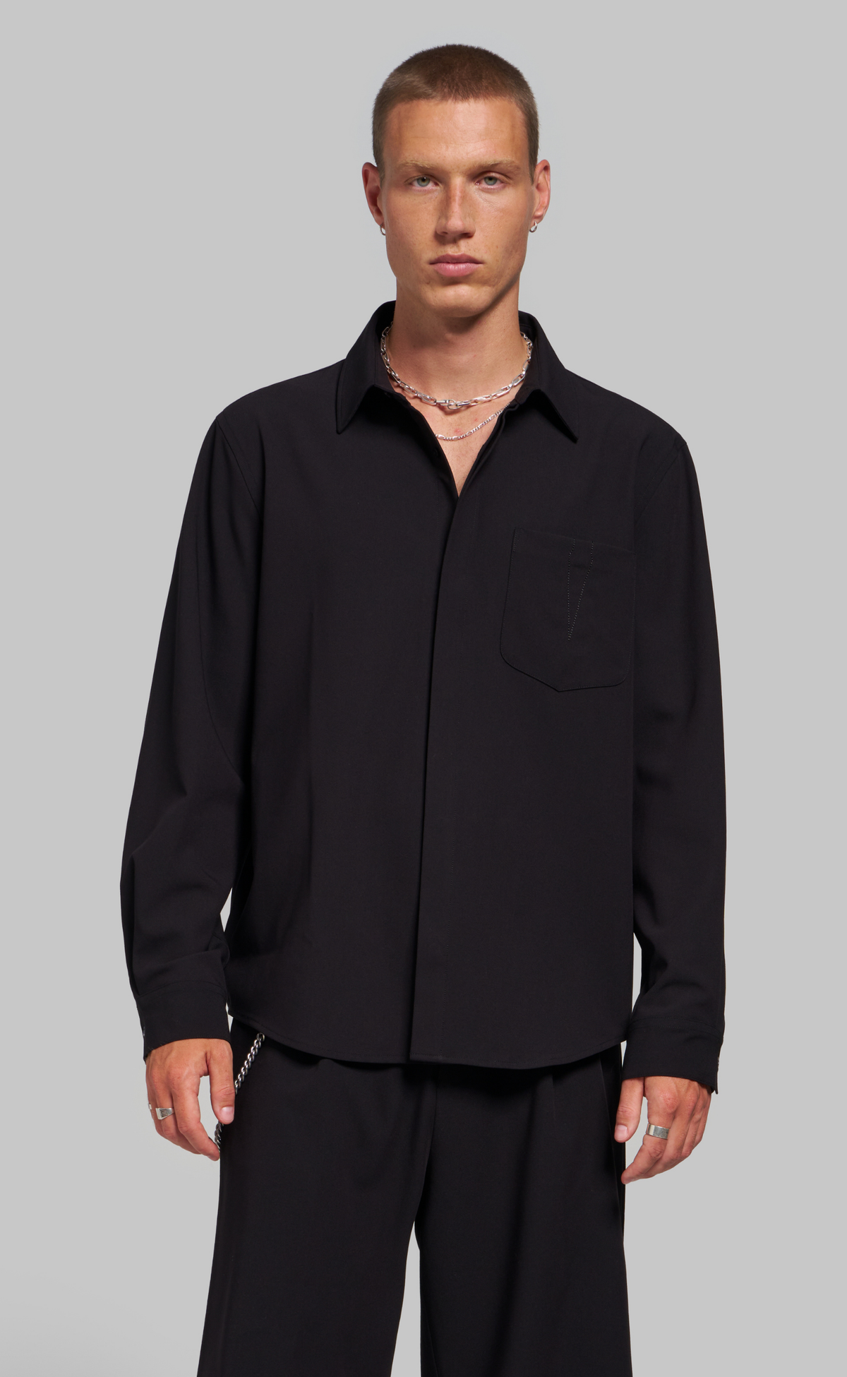 CHADRIN BLACK SHIRT
