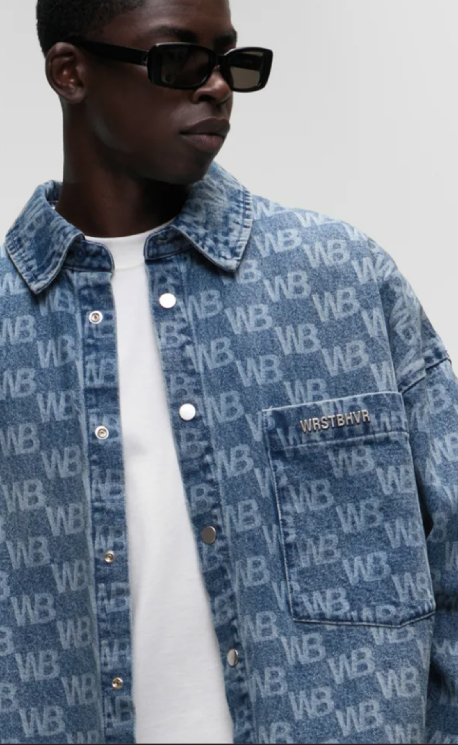 LARGO DENIM WB CLASSIC BLUE SHIRT